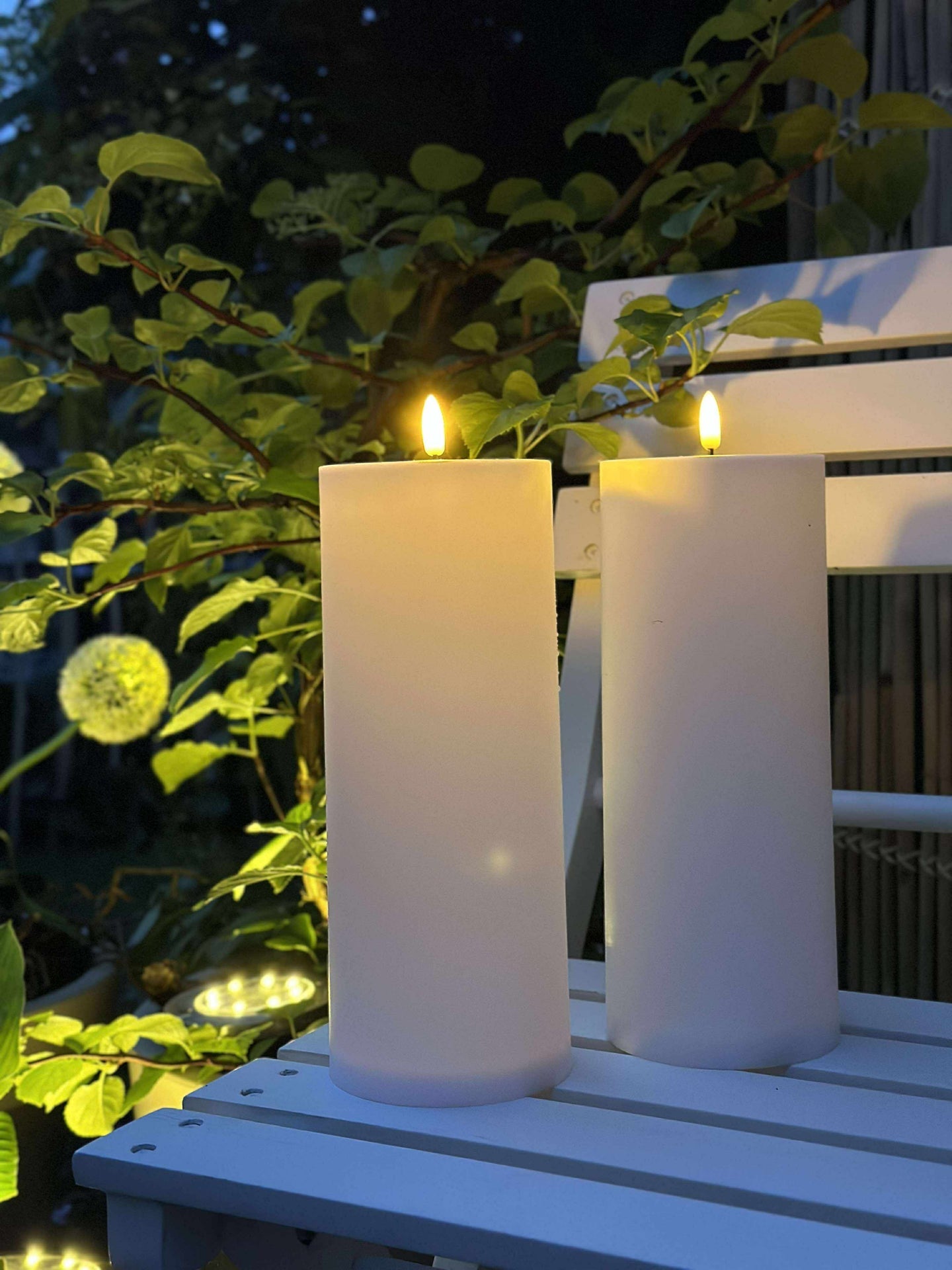 LED Utendørs XL Blokklys 35cm