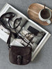 Crossbody Aura - Brun croco