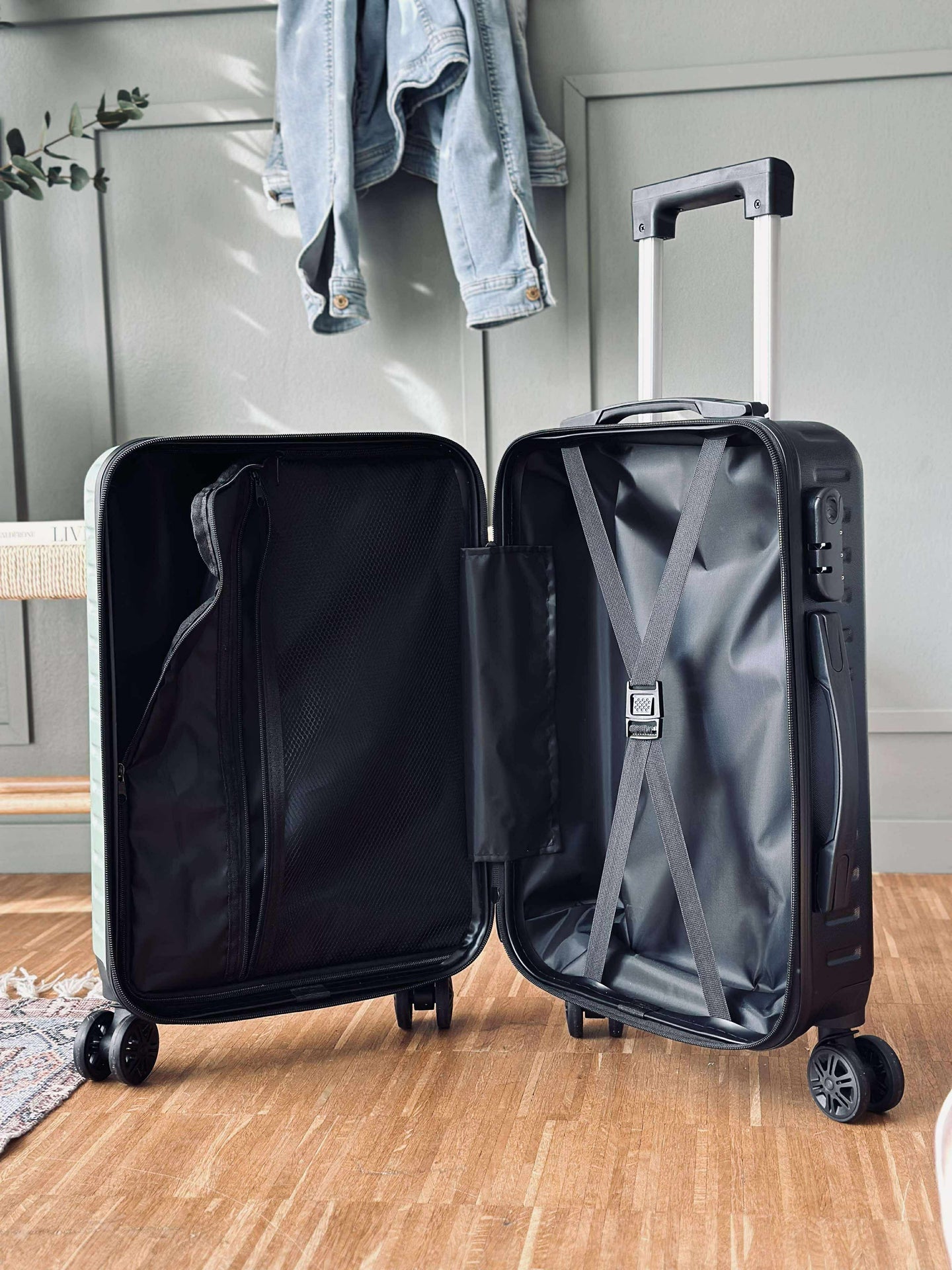 Koffert Trolley - Green