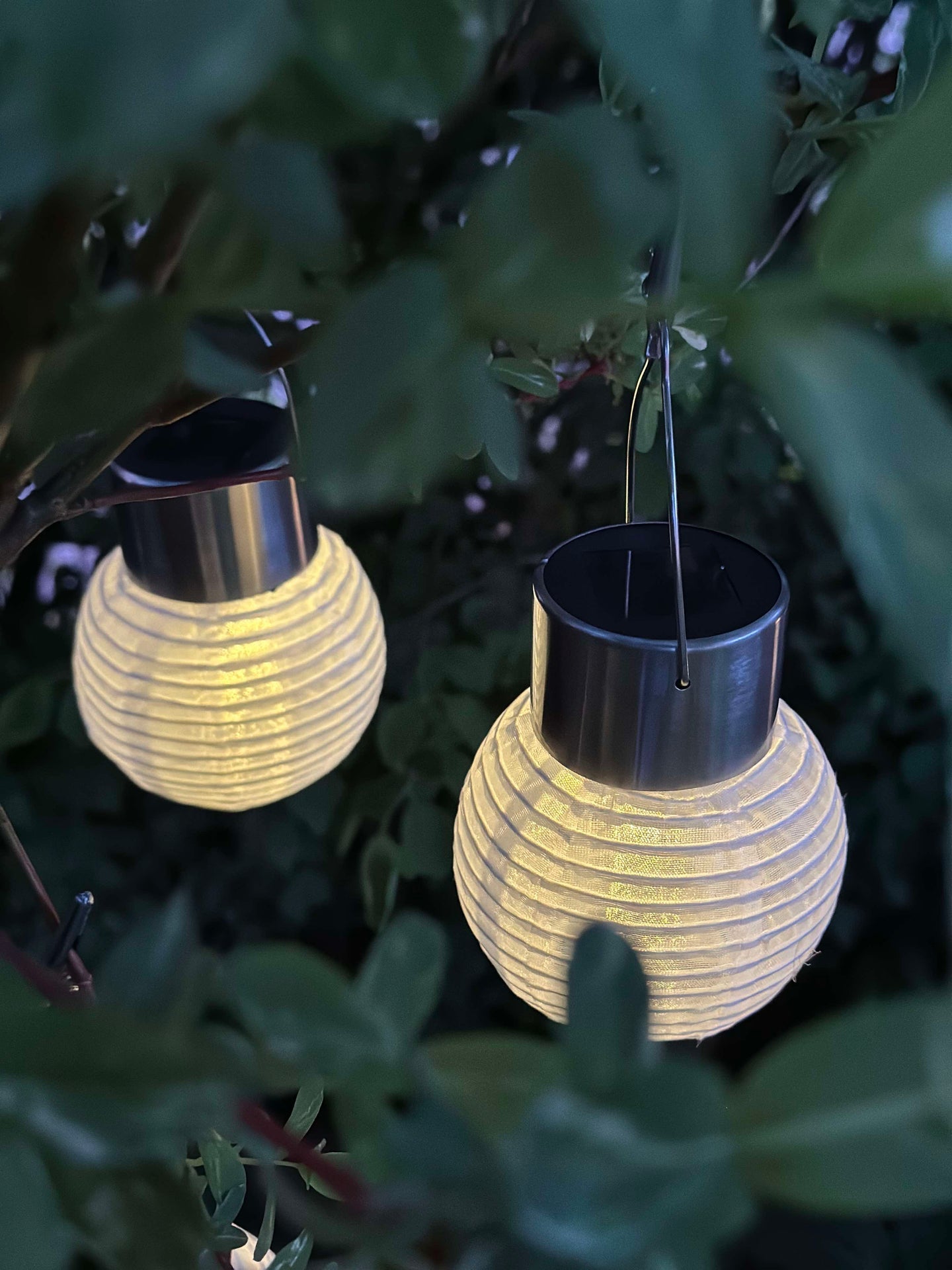 Mini lamper med solcelle - 3 stk.
