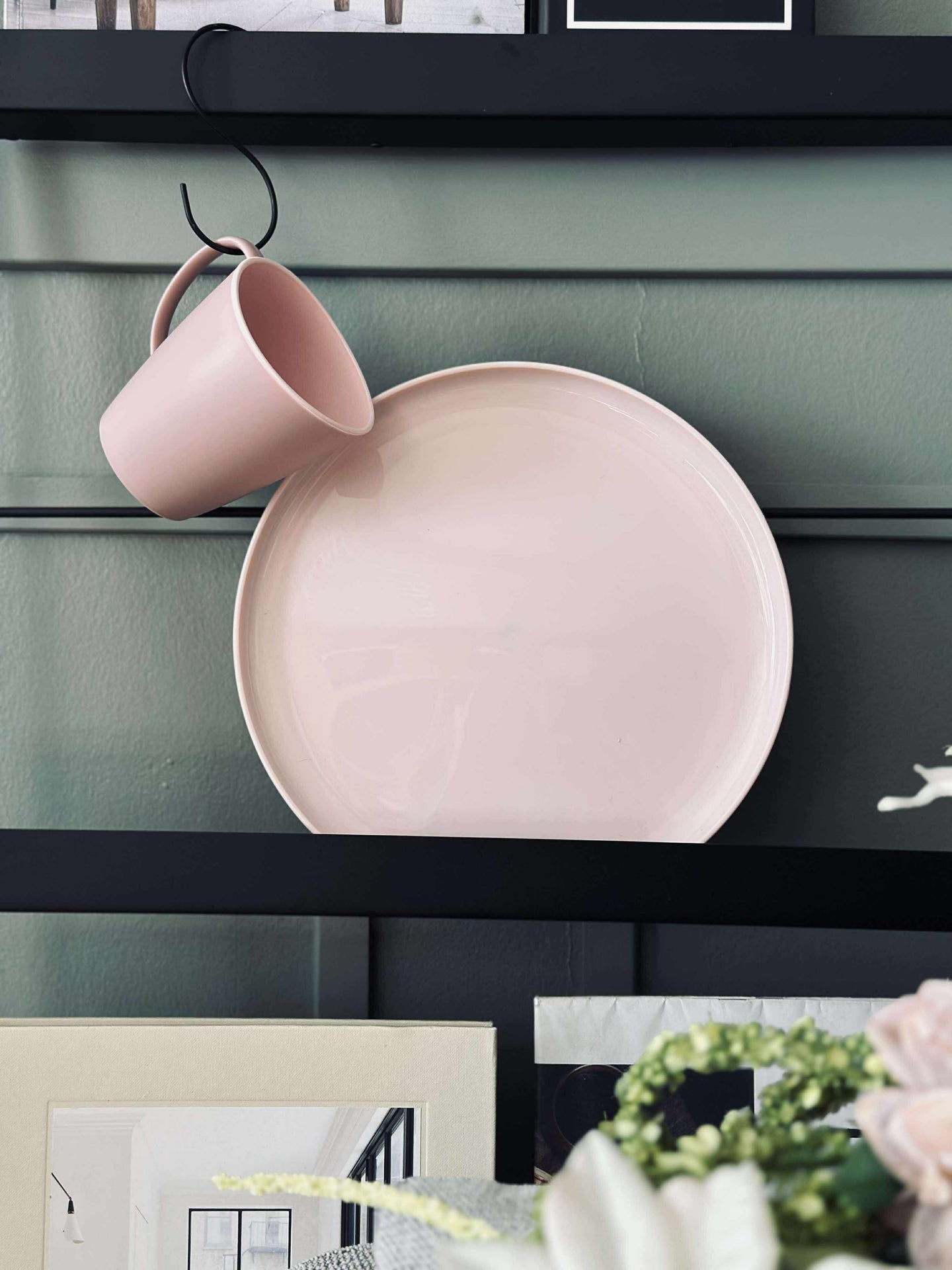 Tallerken Minna - Rosa