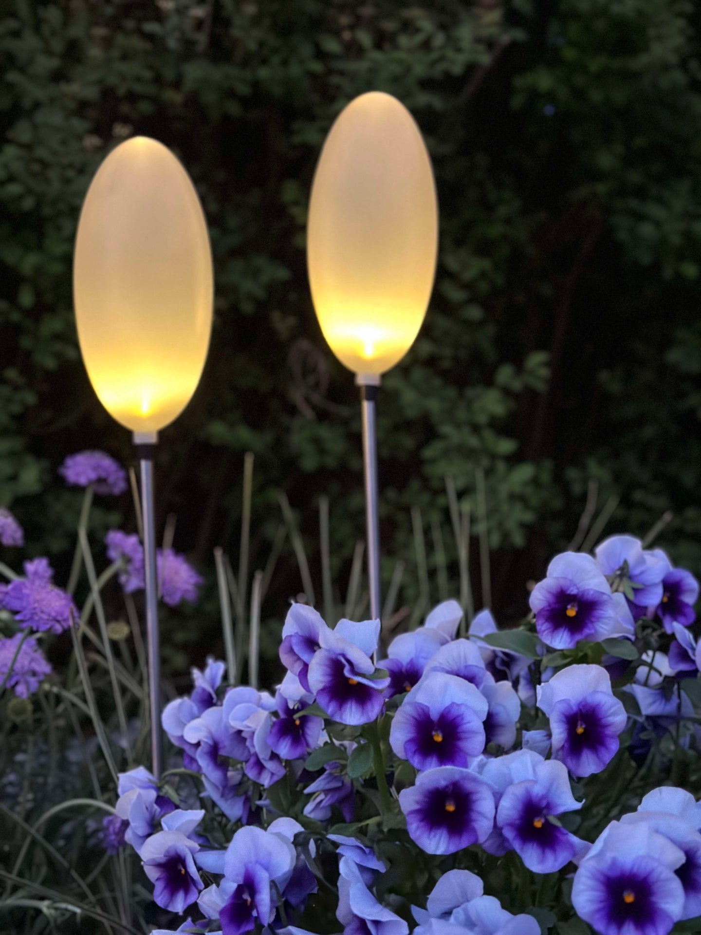 Havelampe JUNA med solar