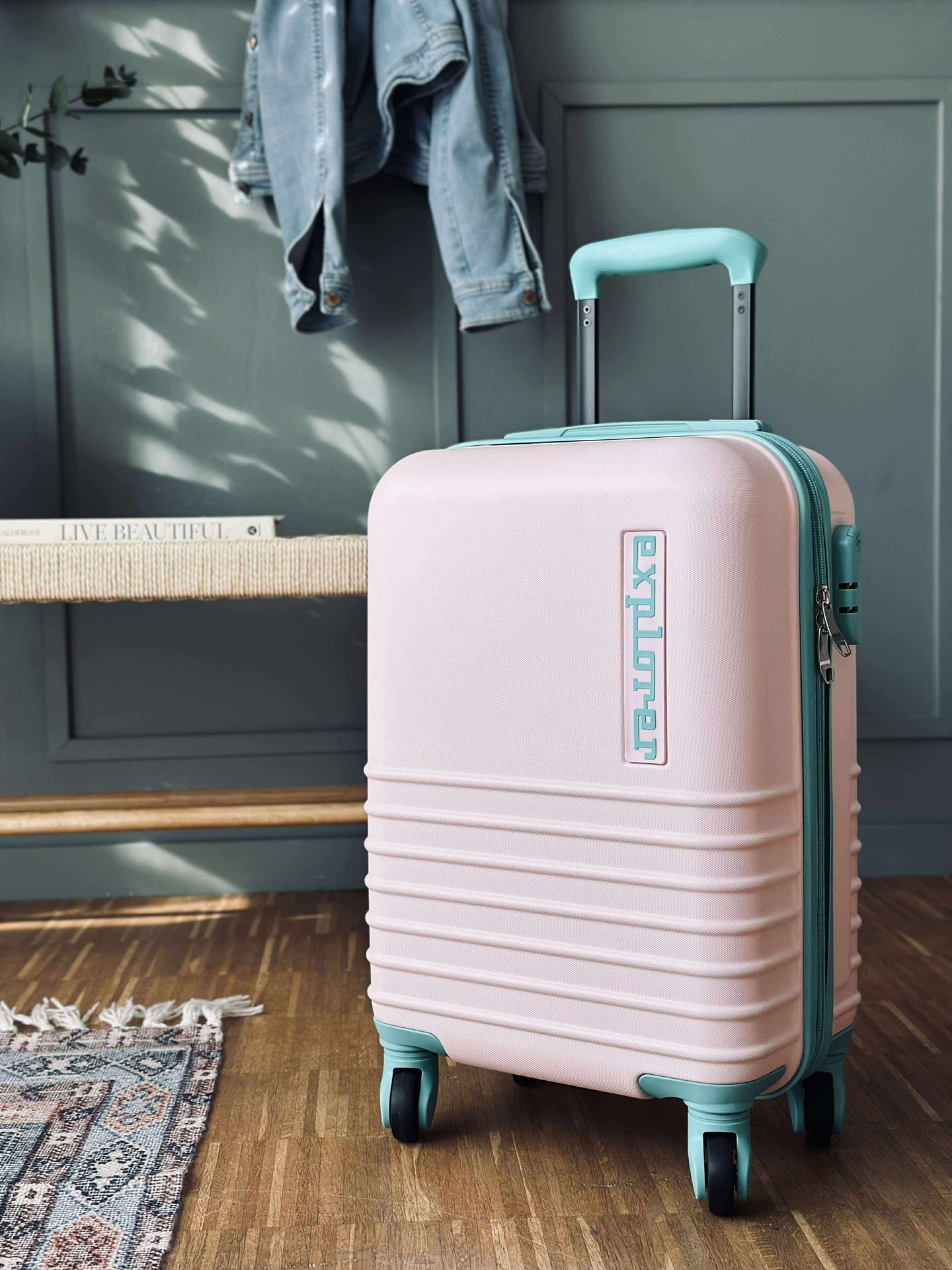 Trolley Koffert - ROSE / MINT