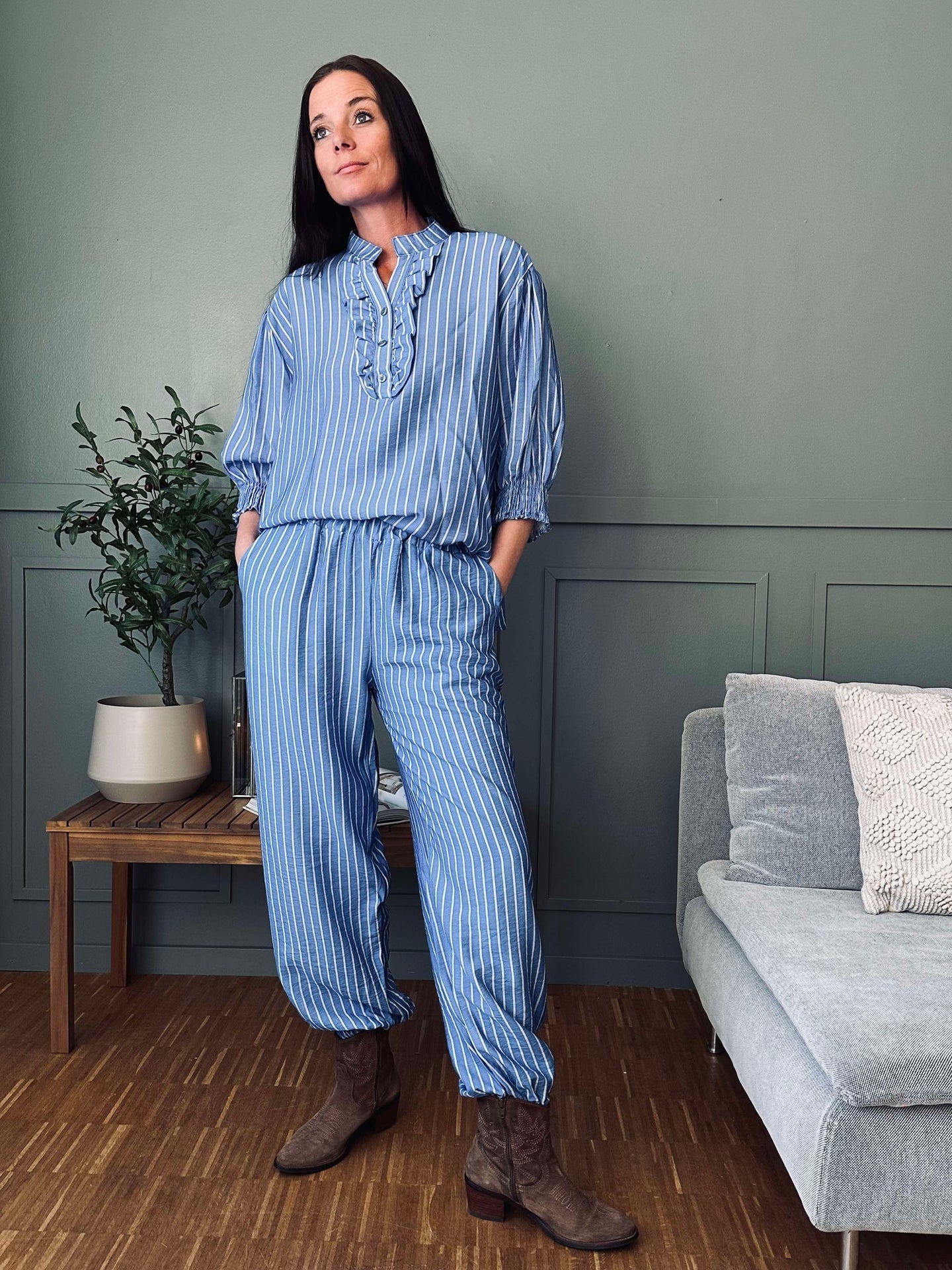 Bluse Charlie Blue