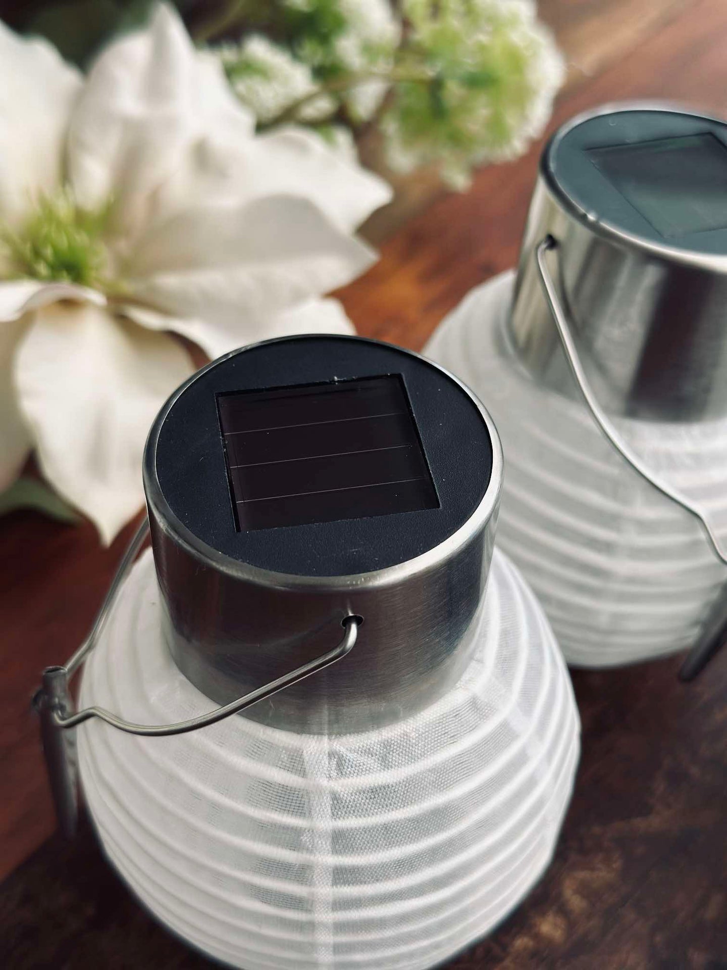 Mini lamper med solcelle - 3 stk.
