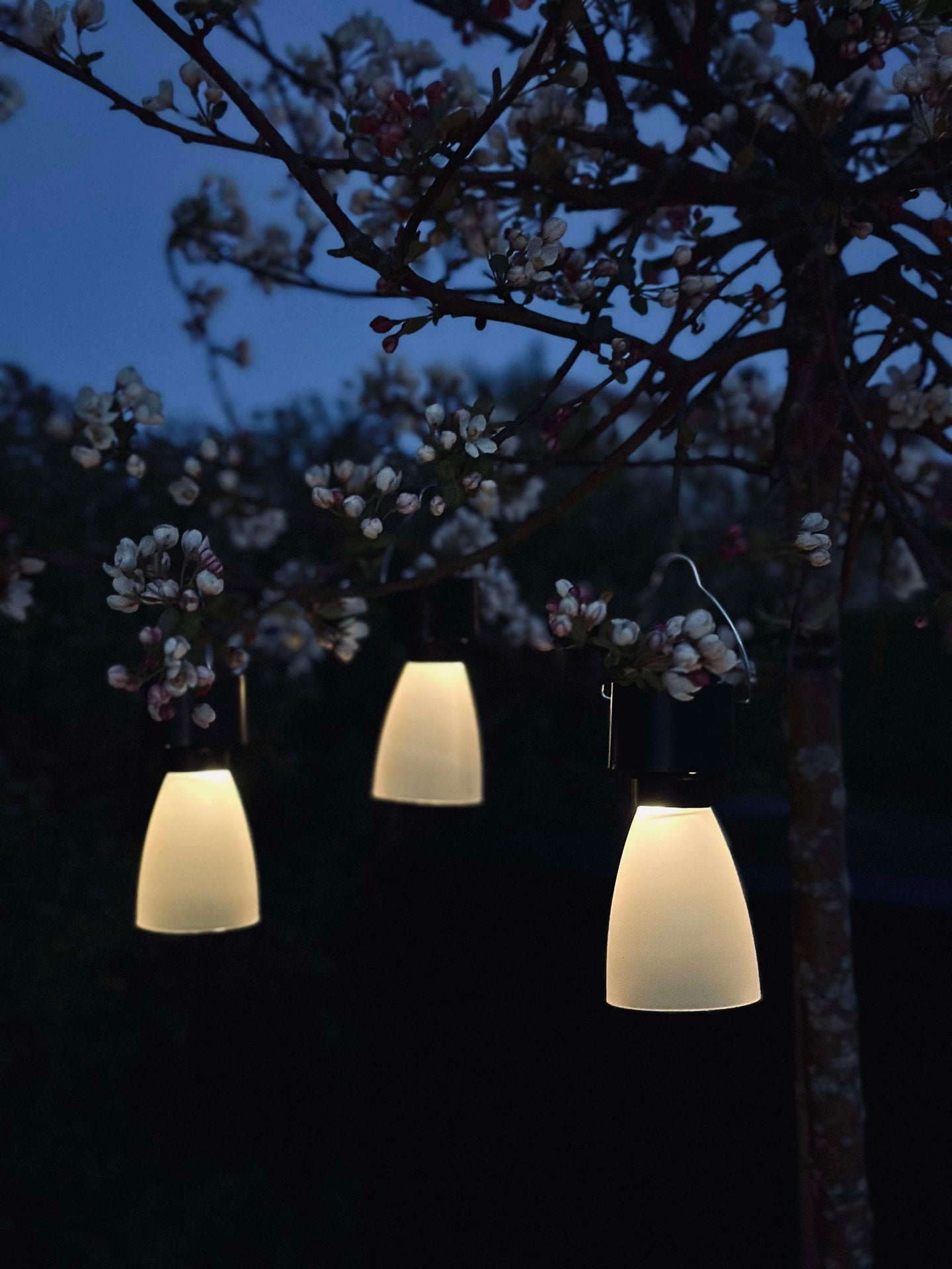Mini lampe med solcelle