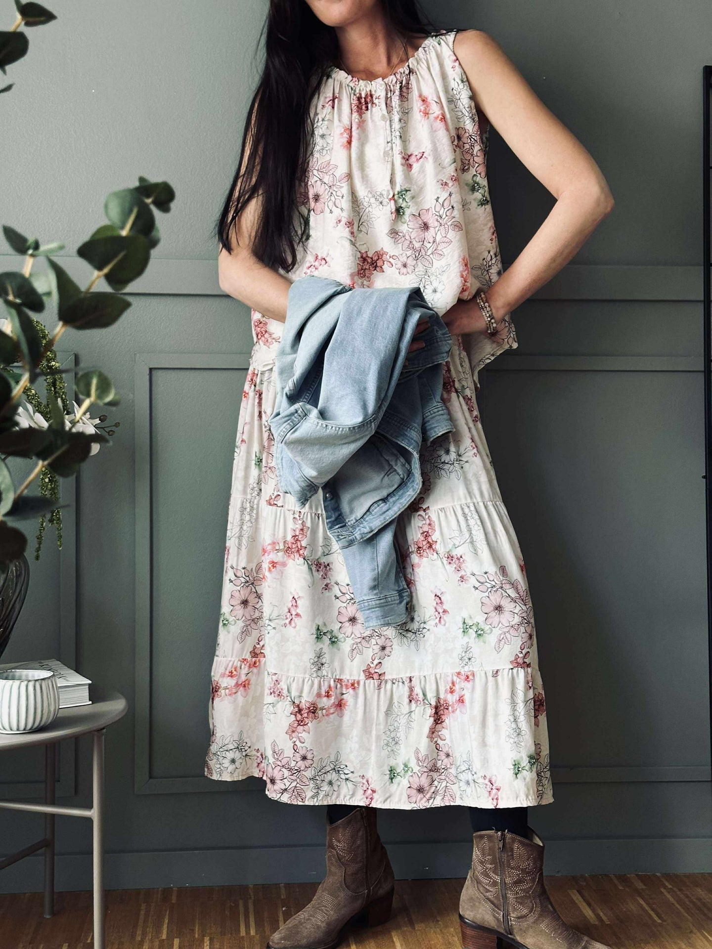 Skjørt Anika Rose flower