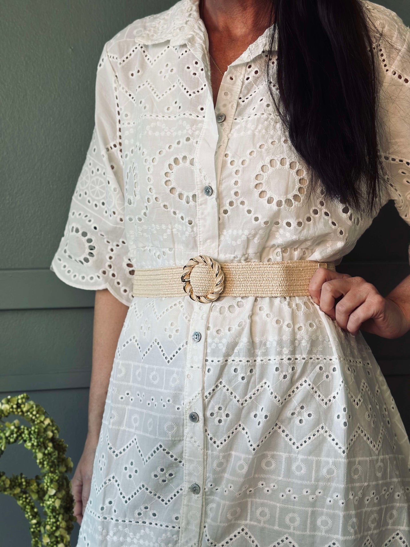Belte Sofia - Beige / Gull