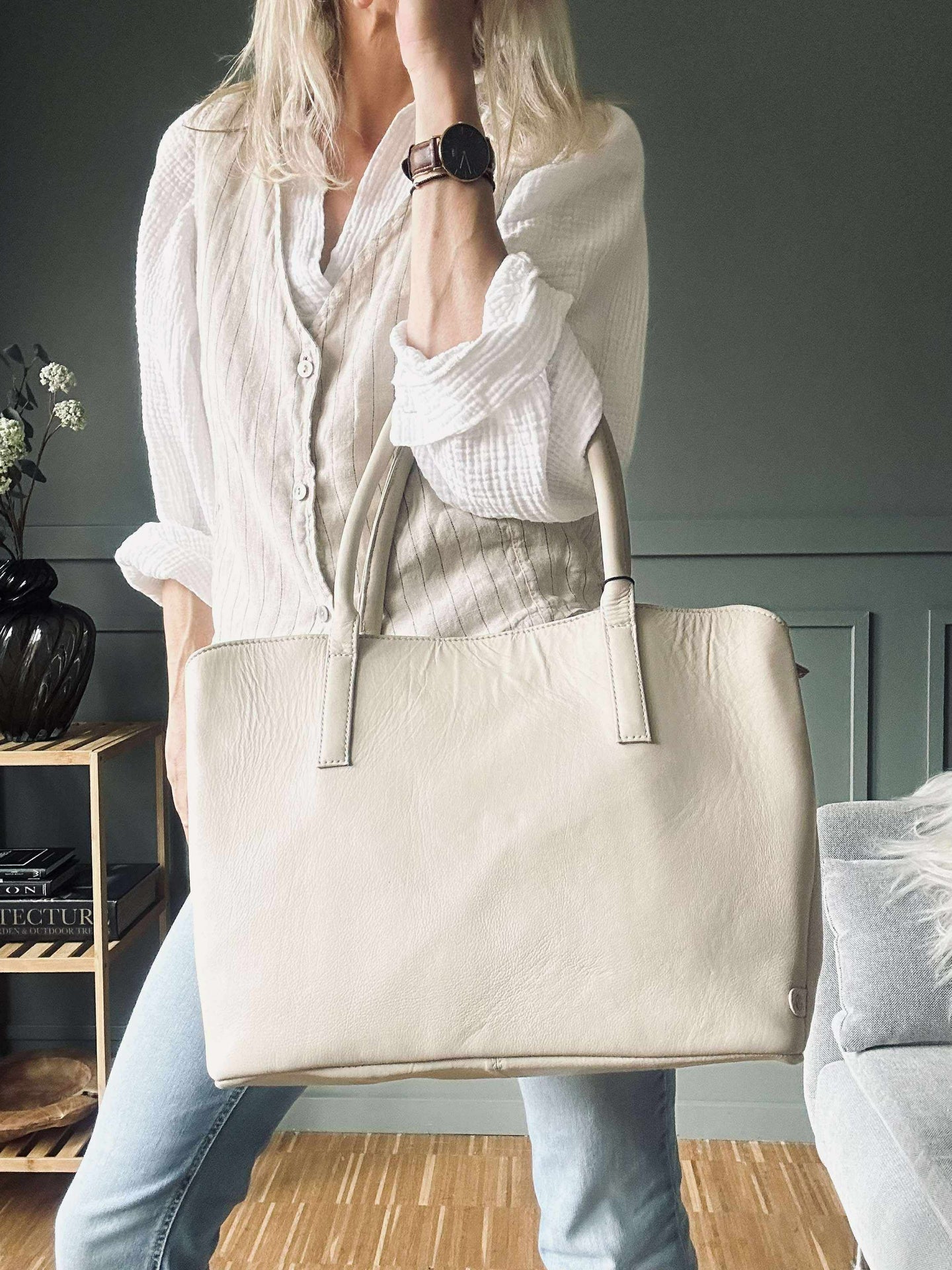 Arbeidstaske / shopper – Soft sand