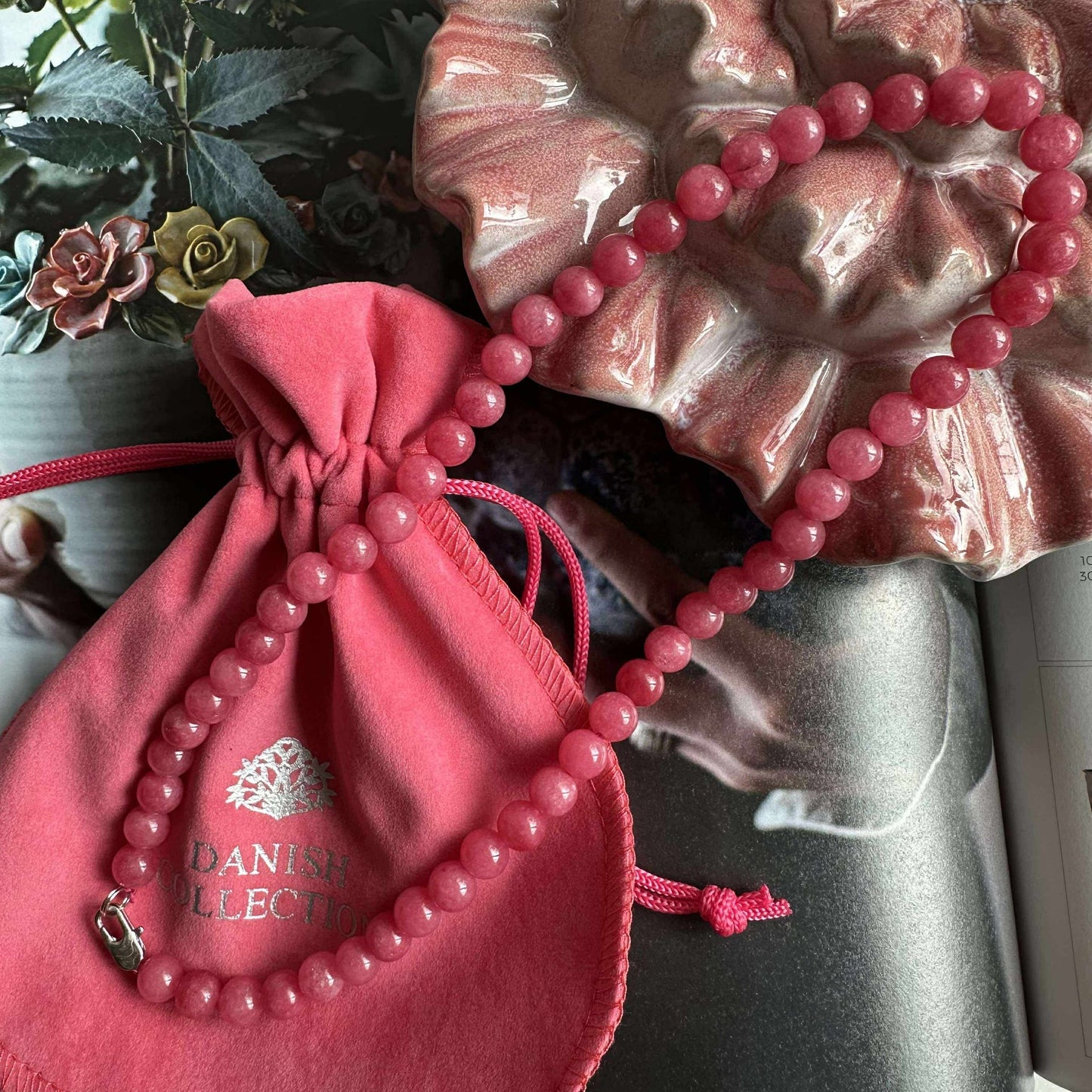Halskjede Mary Coral