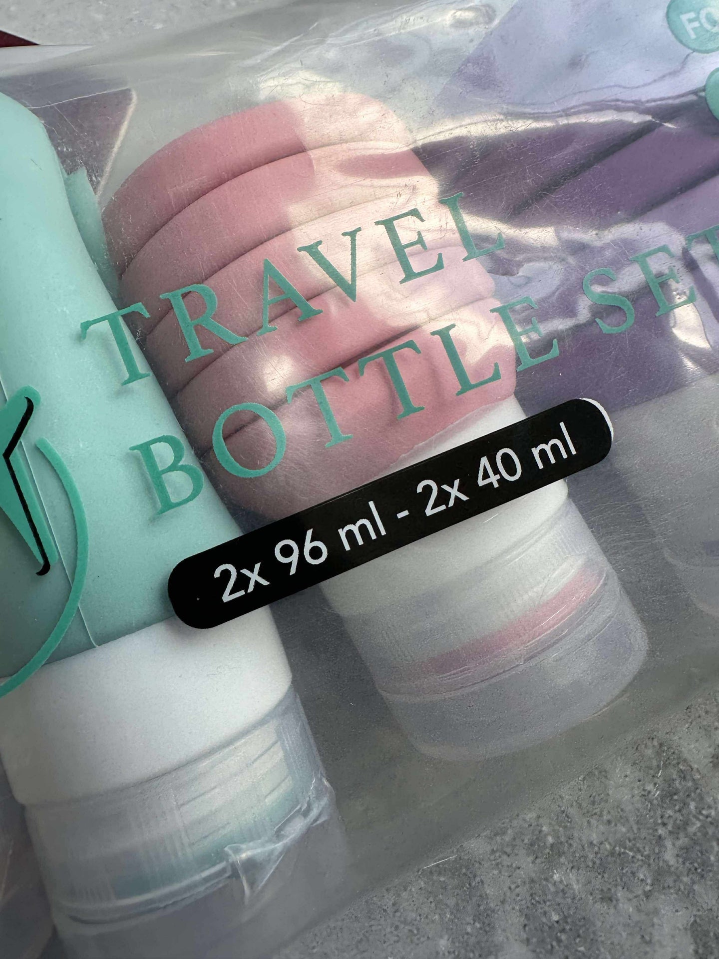 Reisesett – Oppbevaringssett med 5 stk.