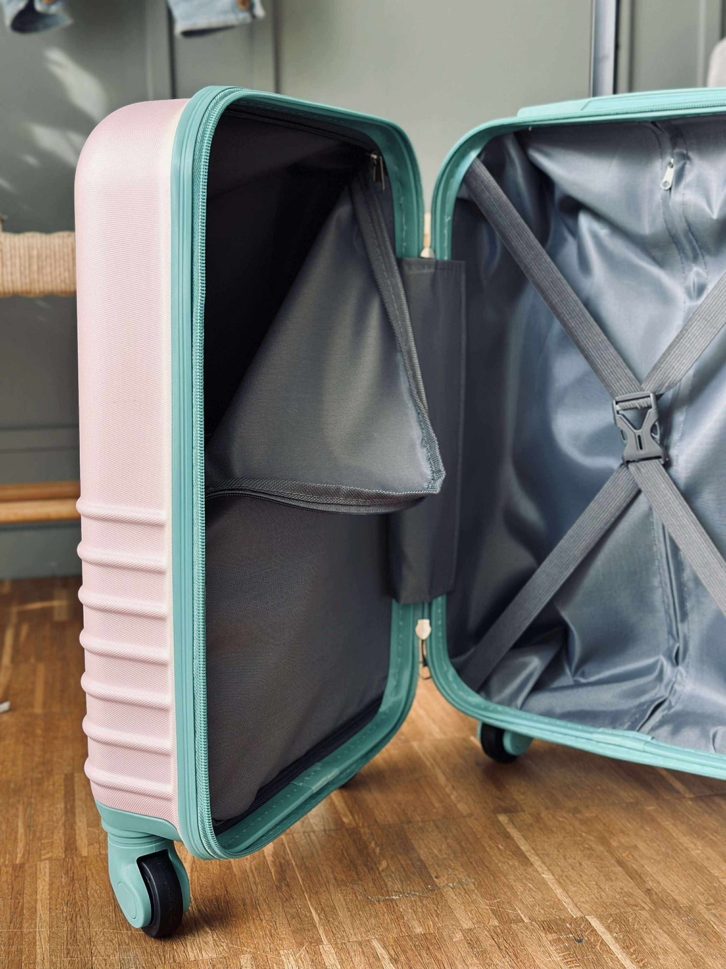 Trolley Koffert - ROSE / MINT
