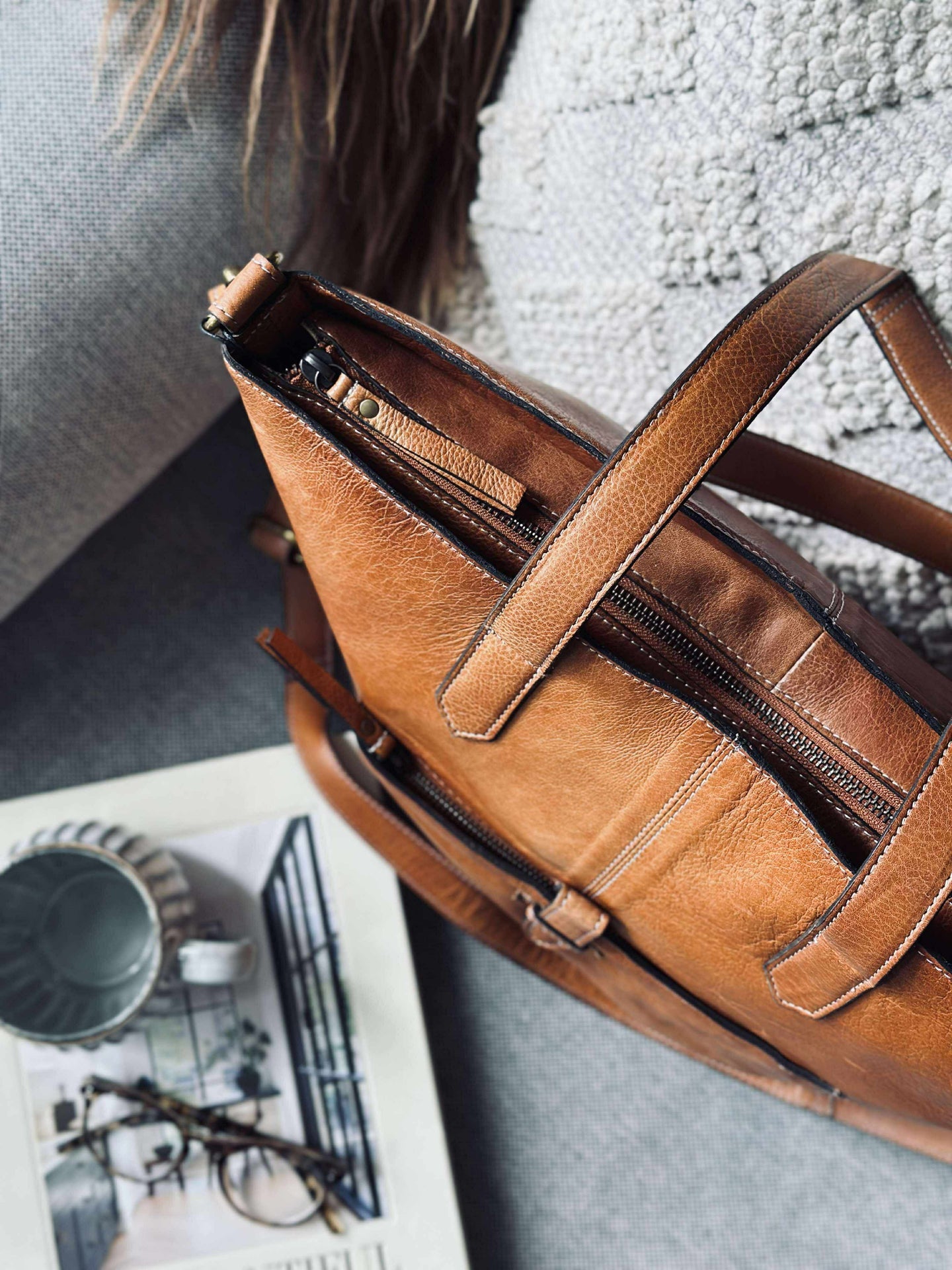 Veske Layla Cognac