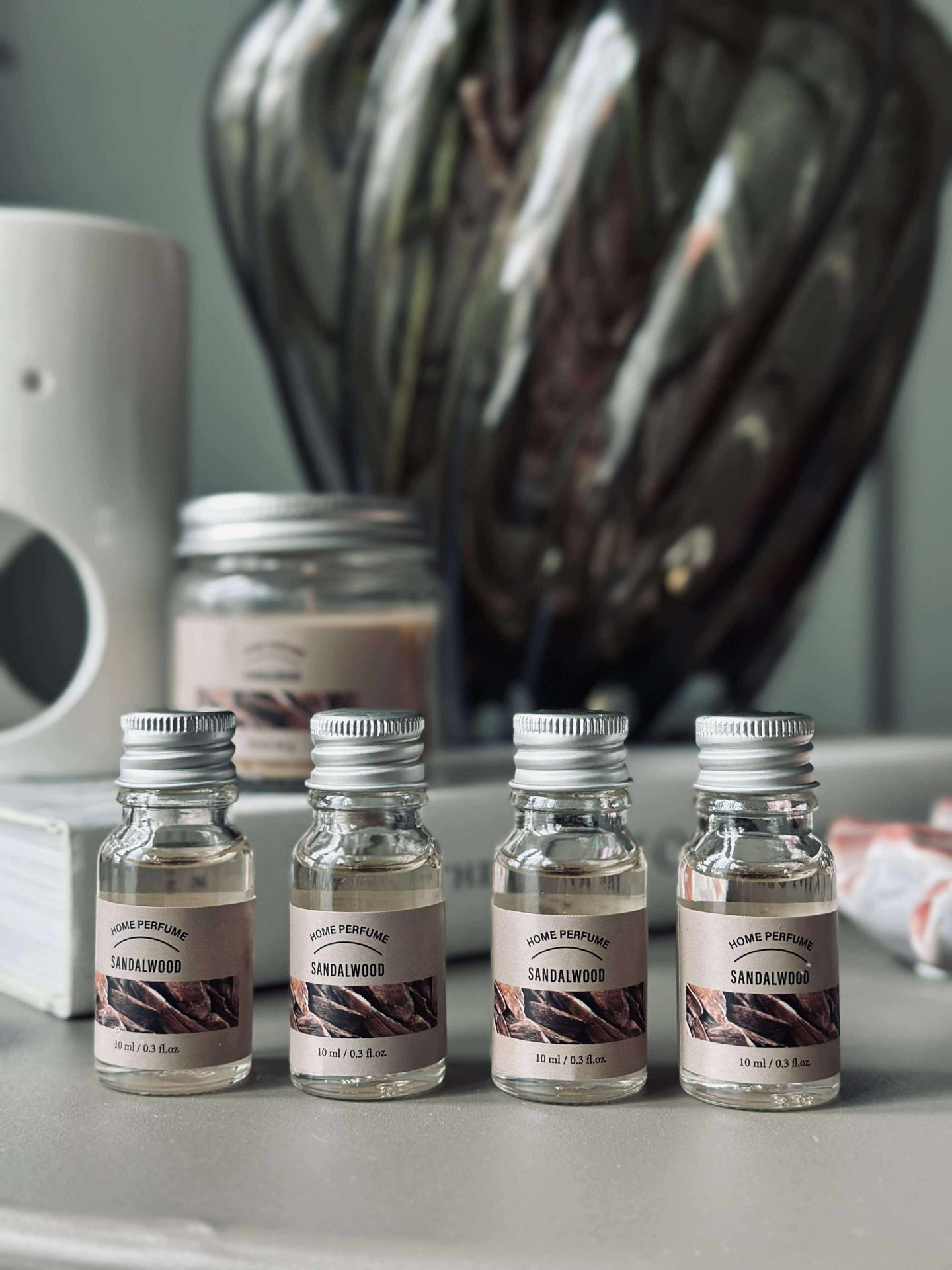 Aroma sett - 8 deler Sandalwood