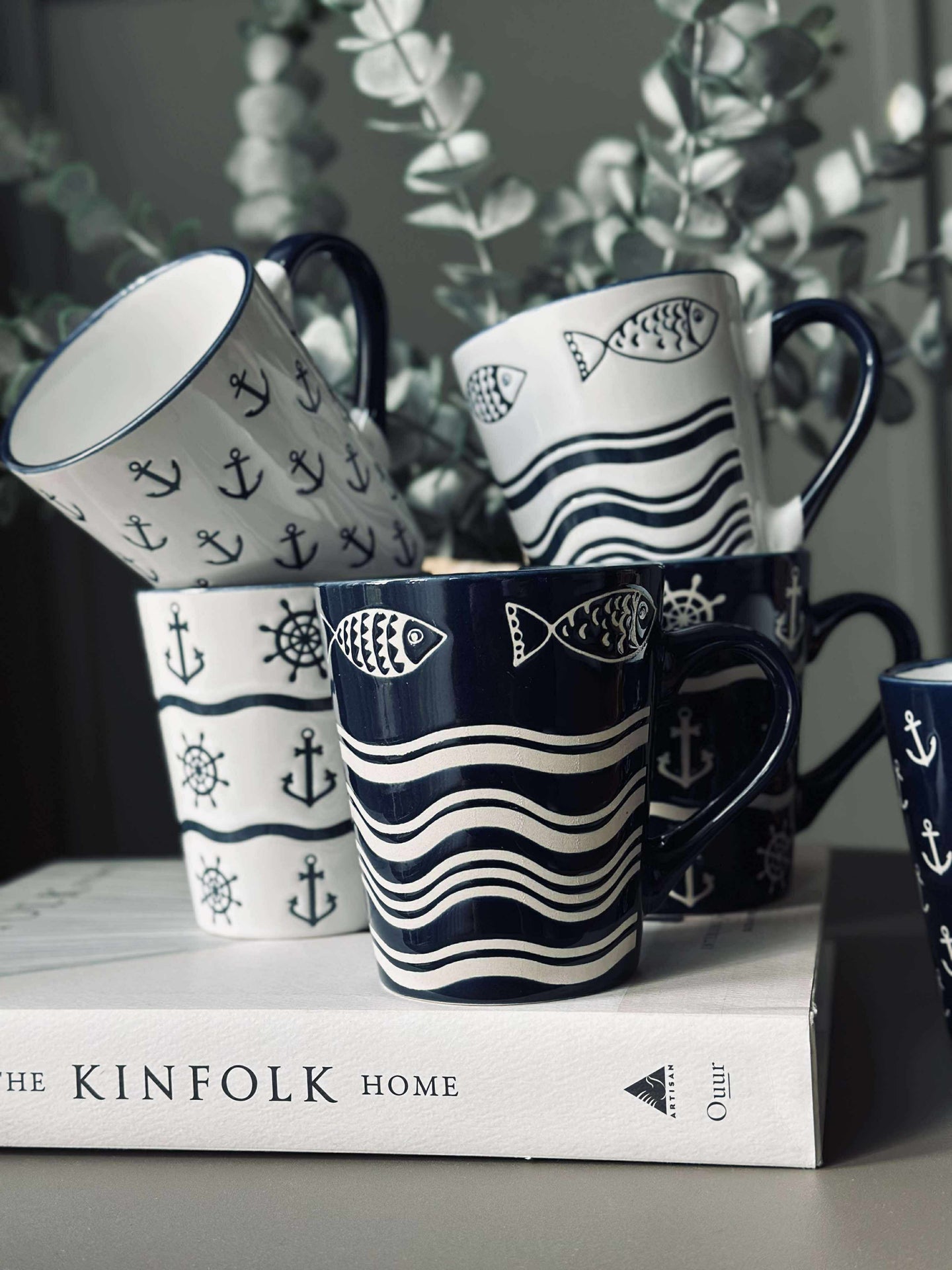 Krus i steintøy – Maritime MIX
