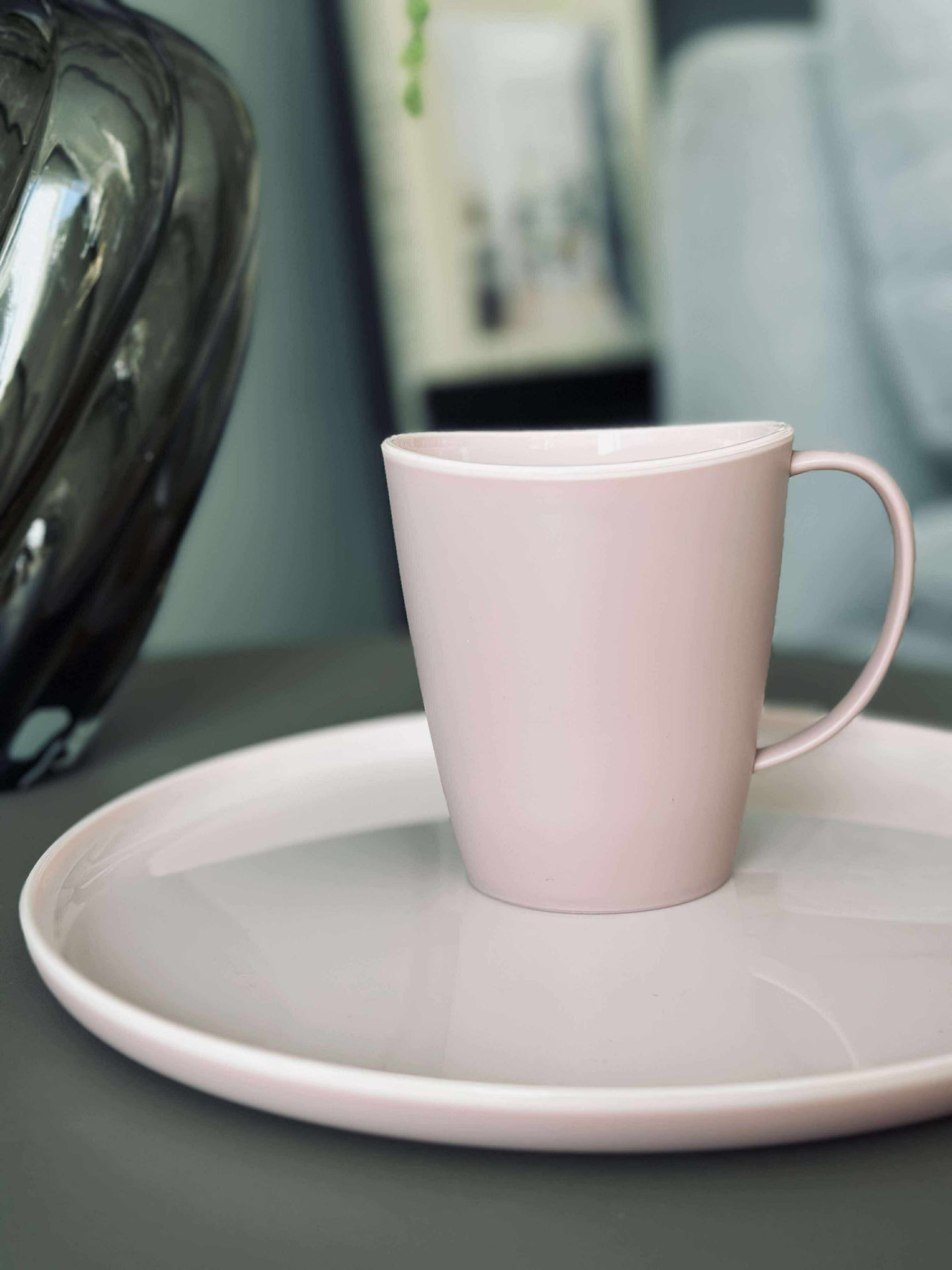 Tallerken Minna - Rosa