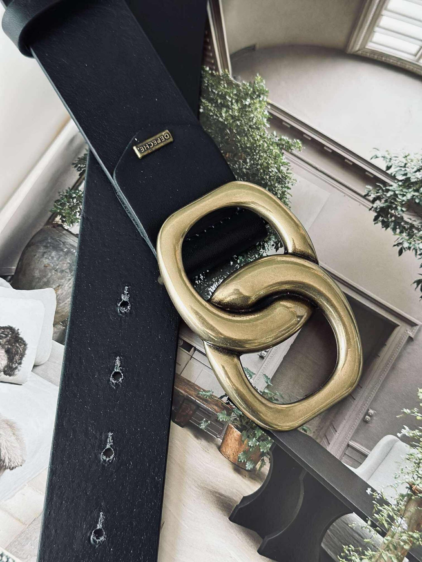 Jeans belte - Black