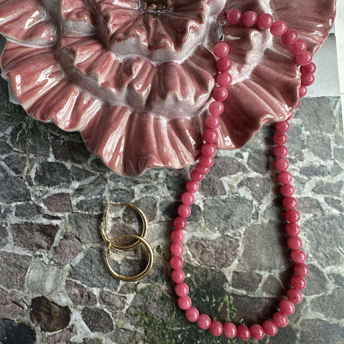Halskjede Mary Coral