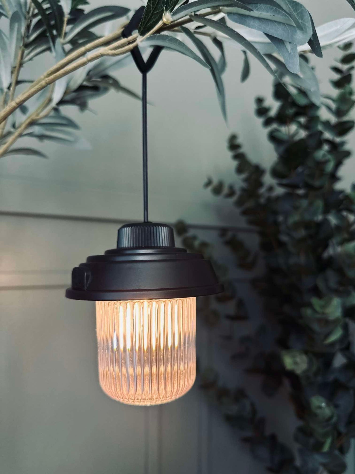 Campinglampe med ledning - Color mix