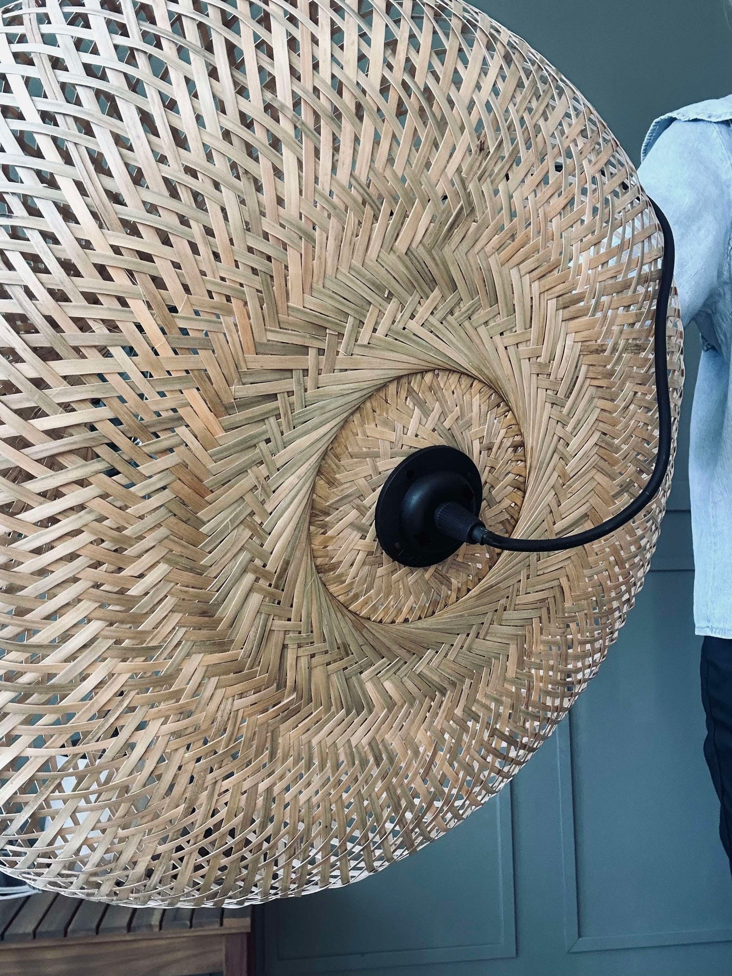 Lampe bambus - dia 38
