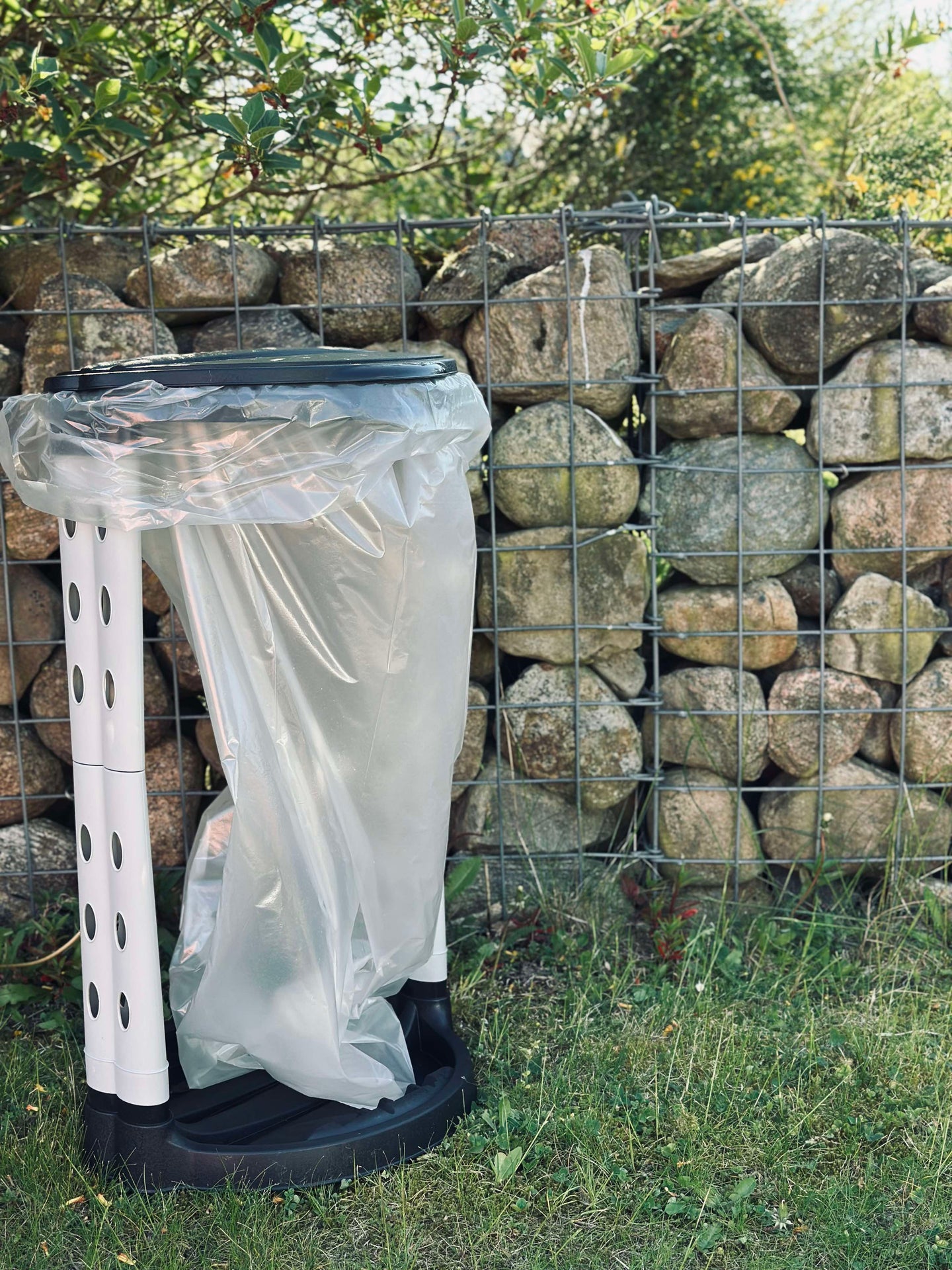 Stativ for søppelposer