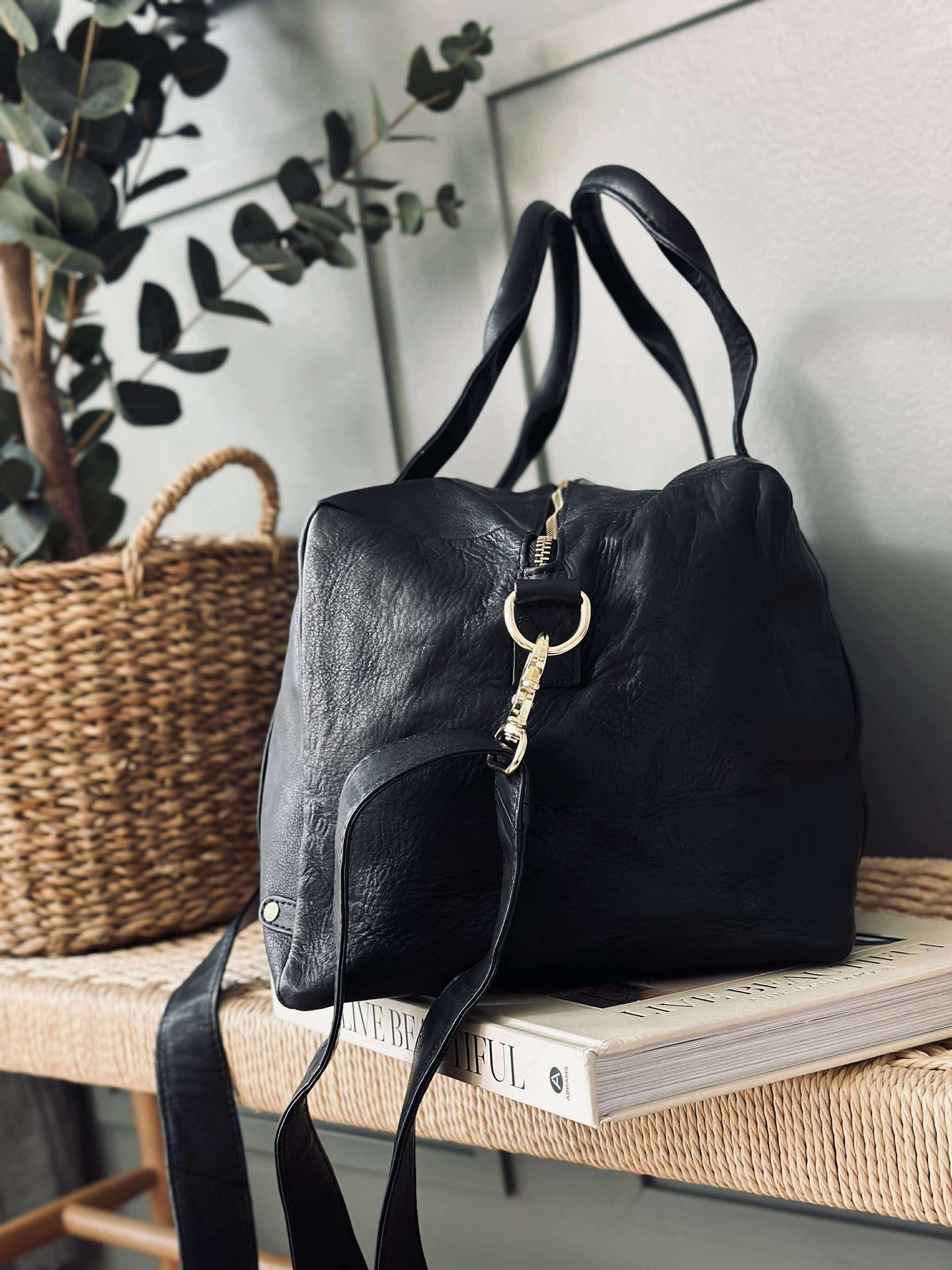 Weekendveske - Black / Gold