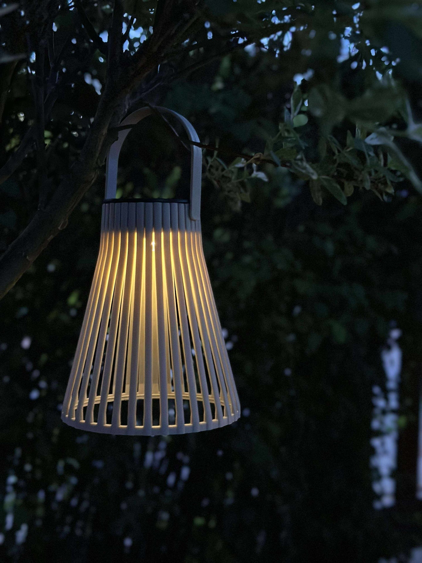 Lykt med solceller 14cm - Flere fargevalg