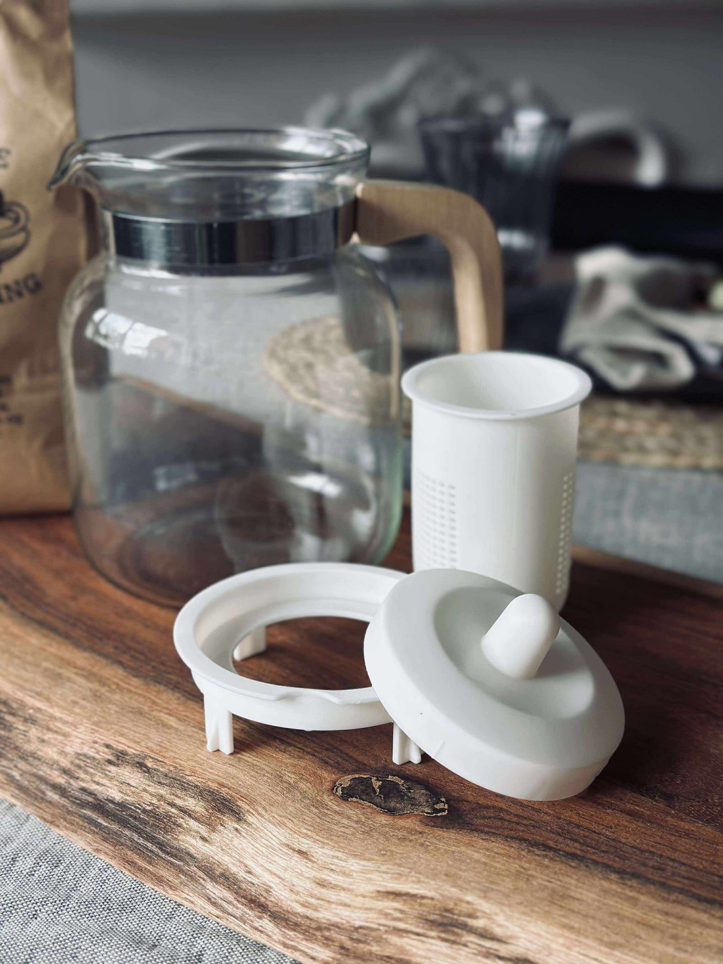 Tekanne i glass - 1500 ml.