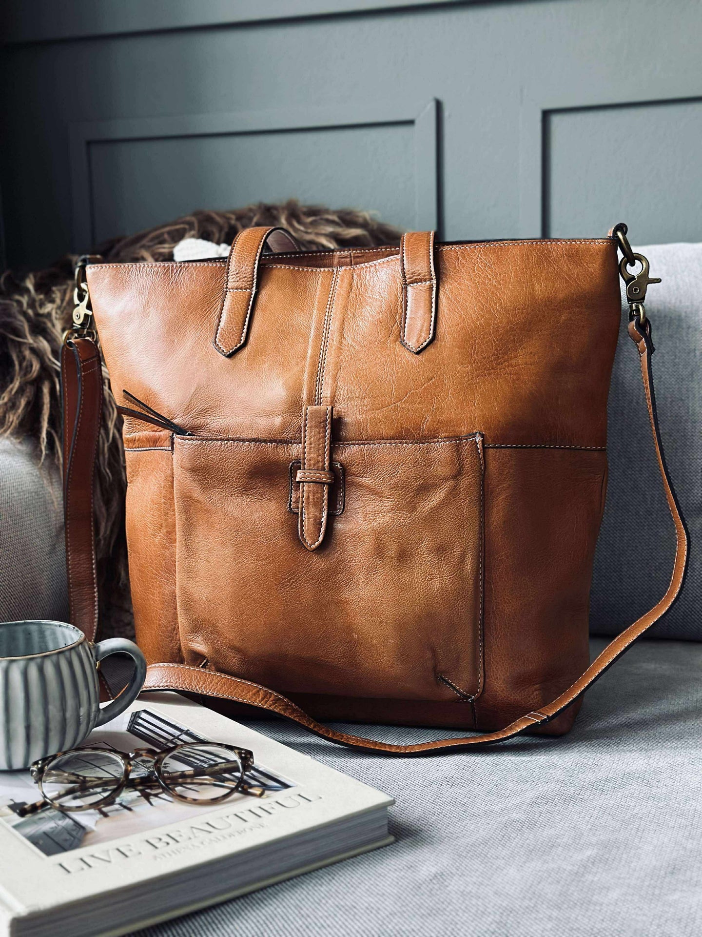 Veske Layla Cognac