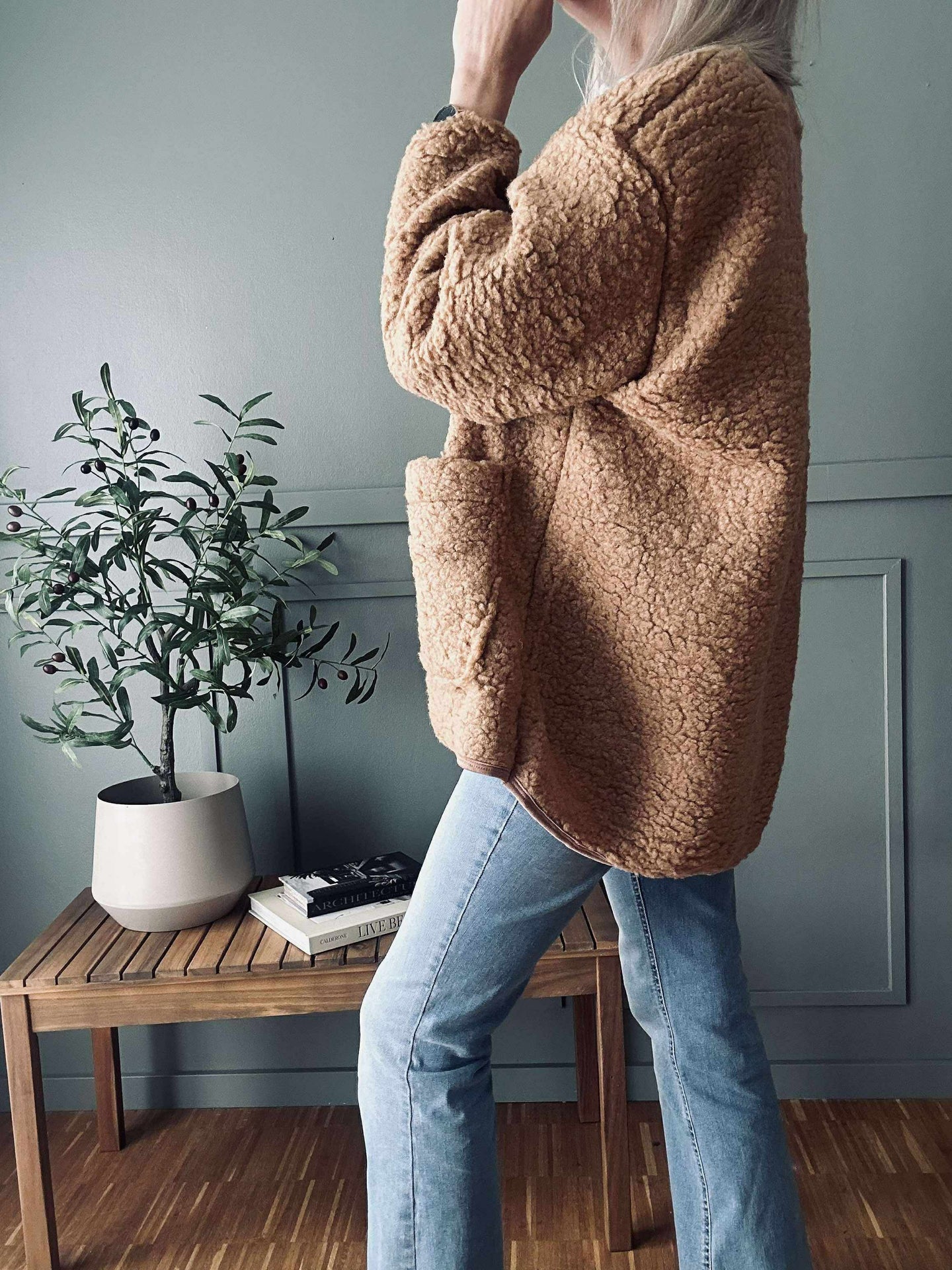 Jakke Lucile Camel