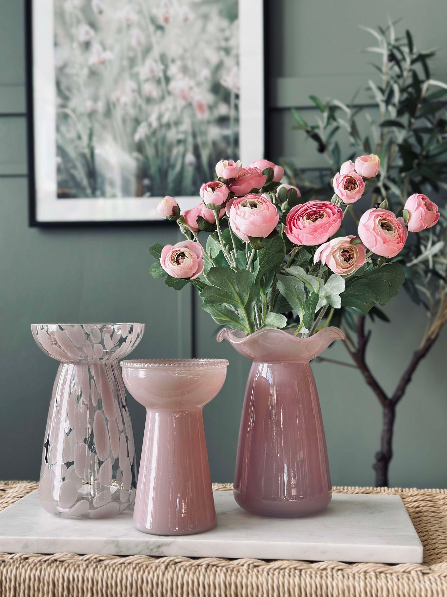 Blomst Ranunkel stilk