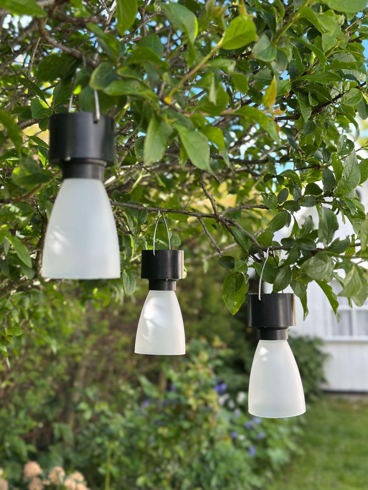 Mini lampe med solcelle