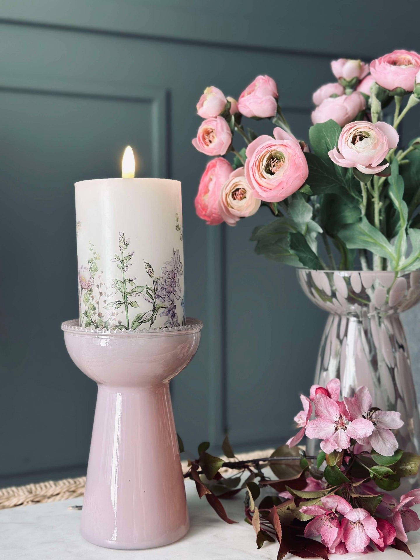 Hyasintvase Lara - Rosa