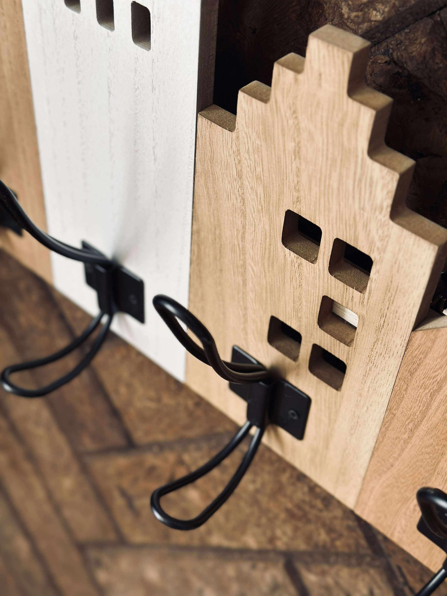 Knaggrekke med hus