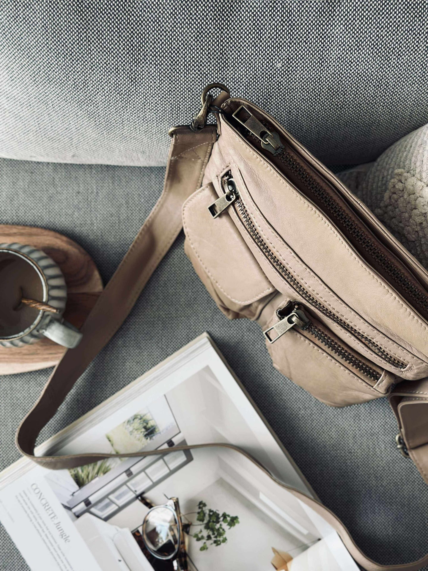 Crossbody LATTE - Ultra myk