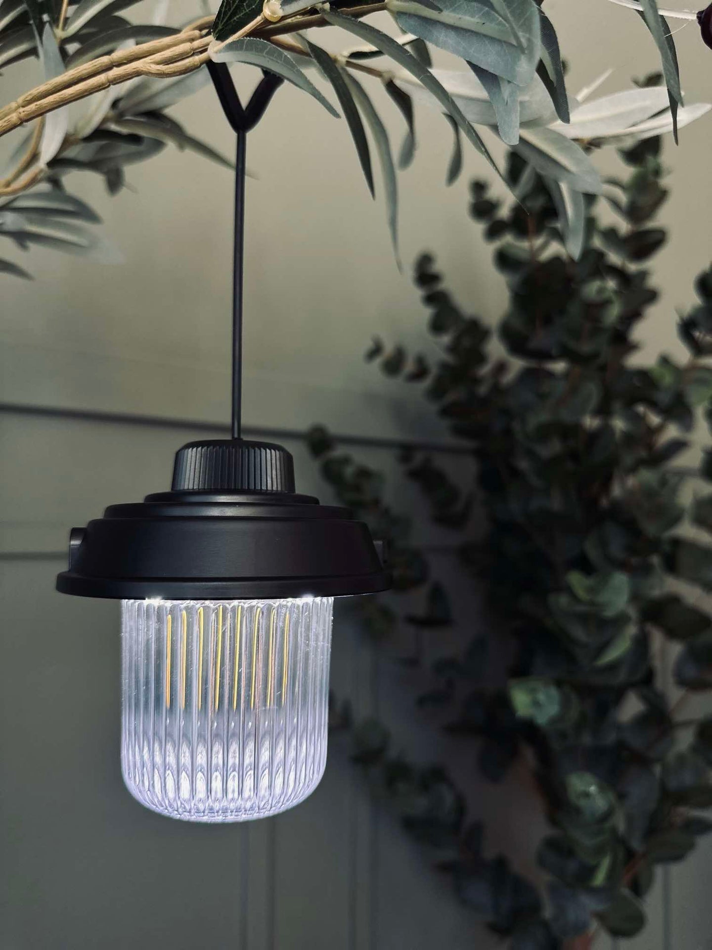 Campinglampe med ledning - Color mix