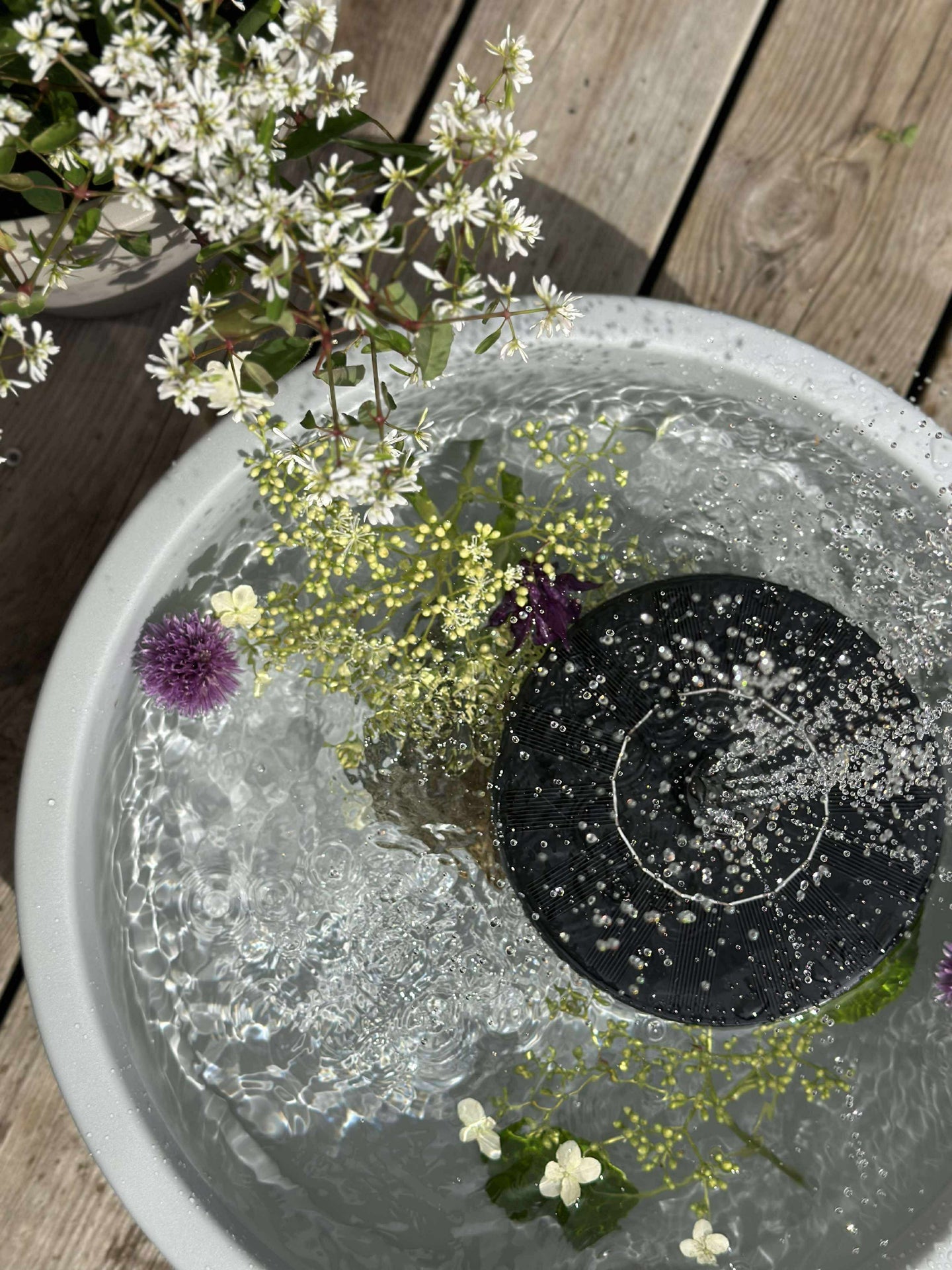 Speilbasseng i resirkulert plast - Stone grey