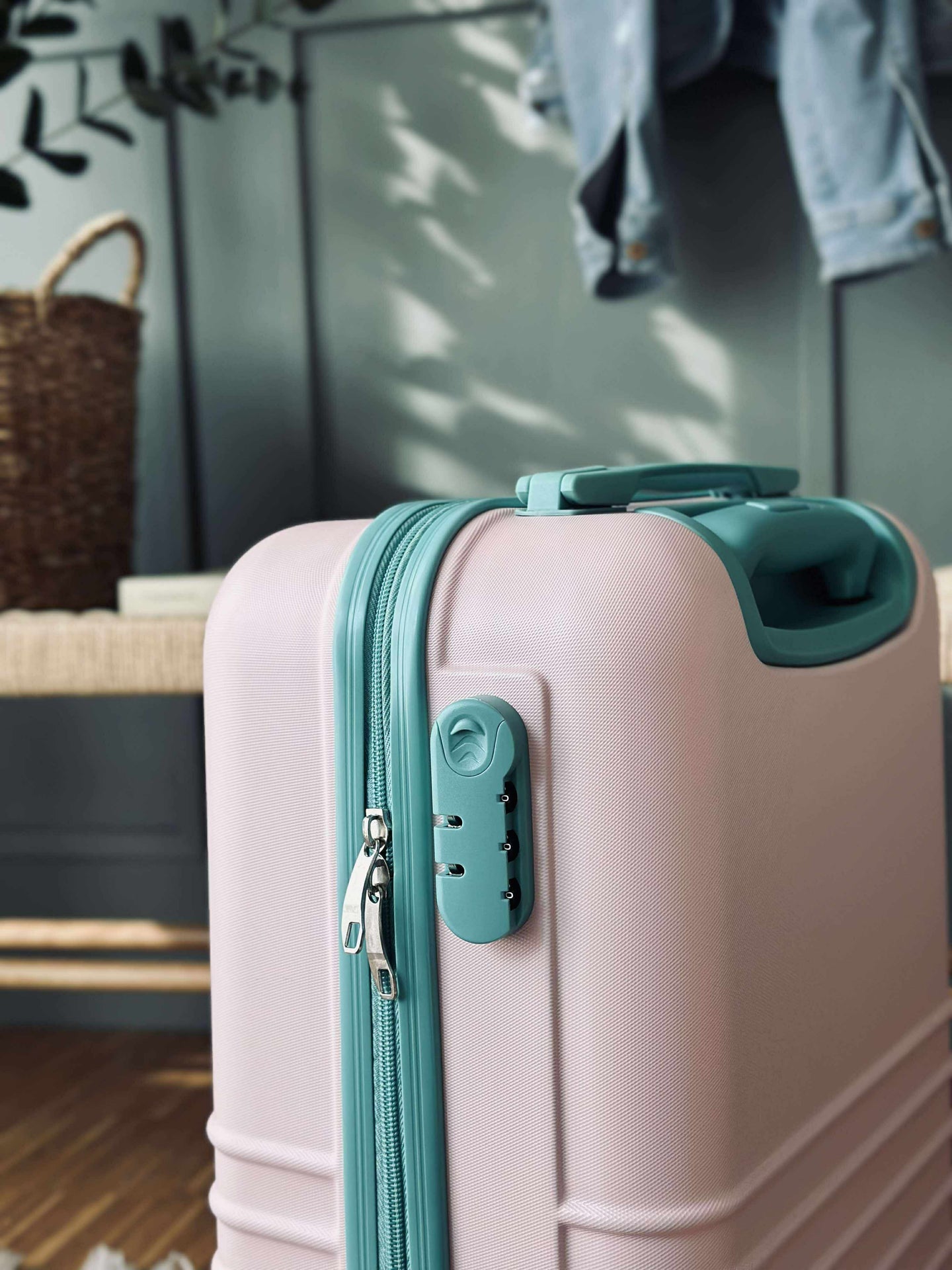 Trolley Koffert - ROSE / MINT