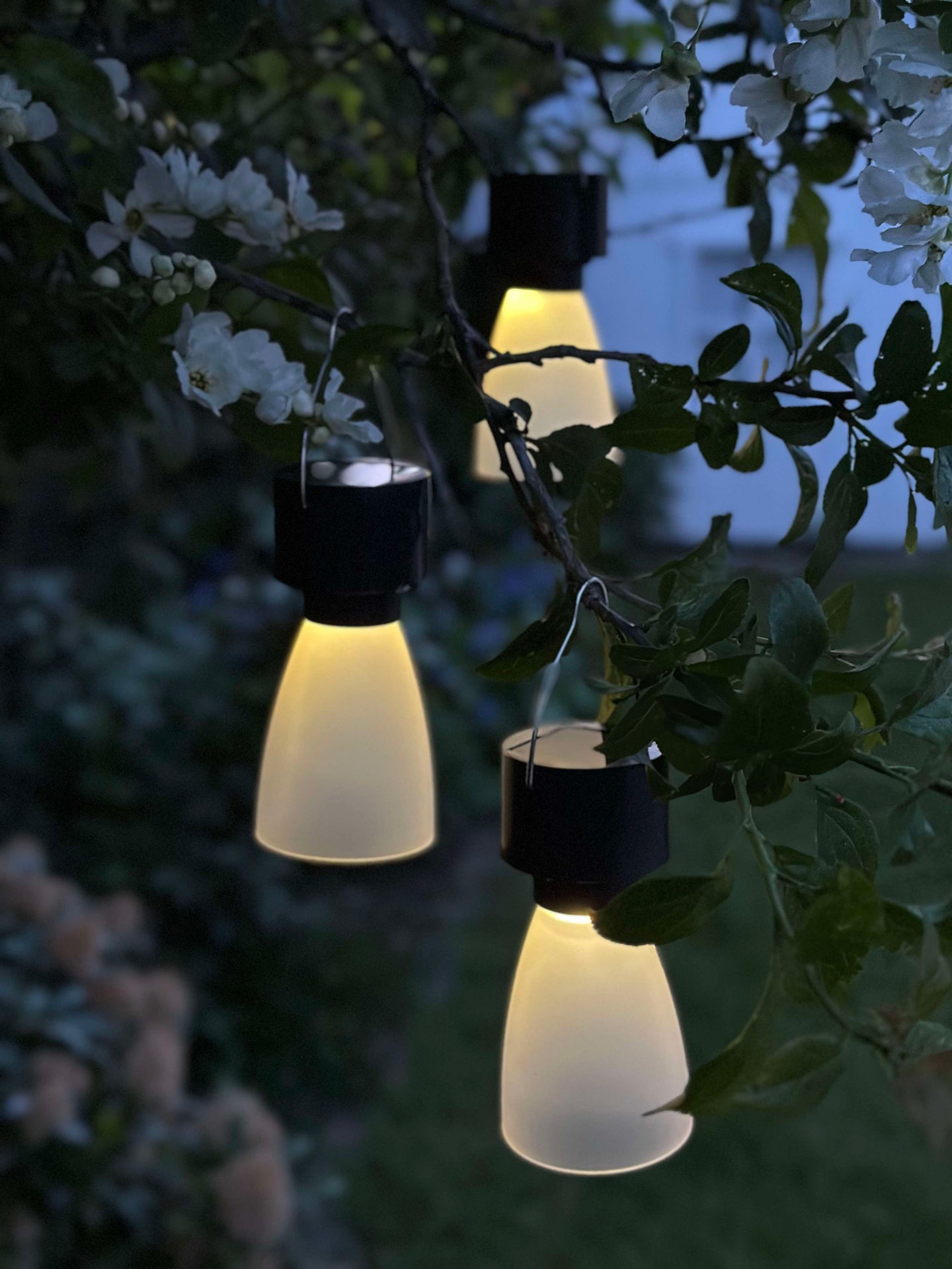 Mini lampe med solcelle