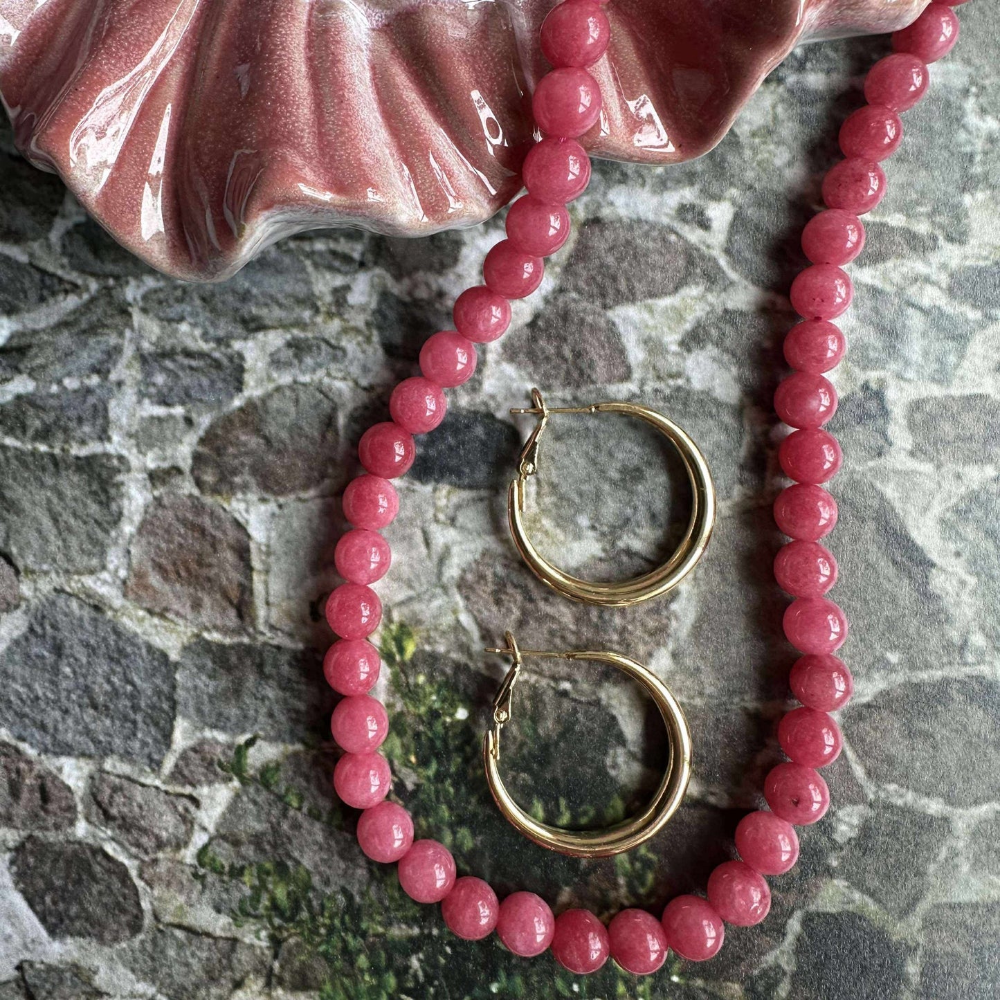 Halskjede Mary Coral
