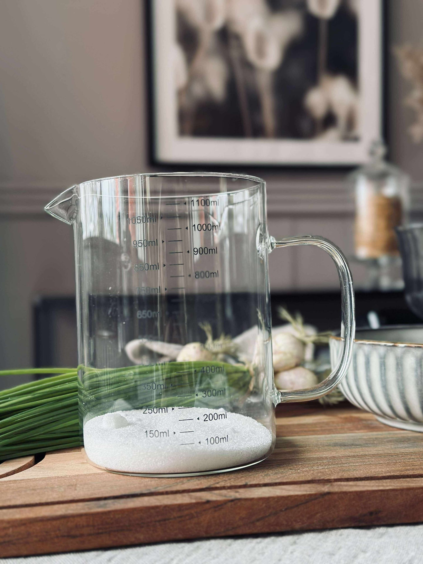 Målekanne glass - 1000ml.