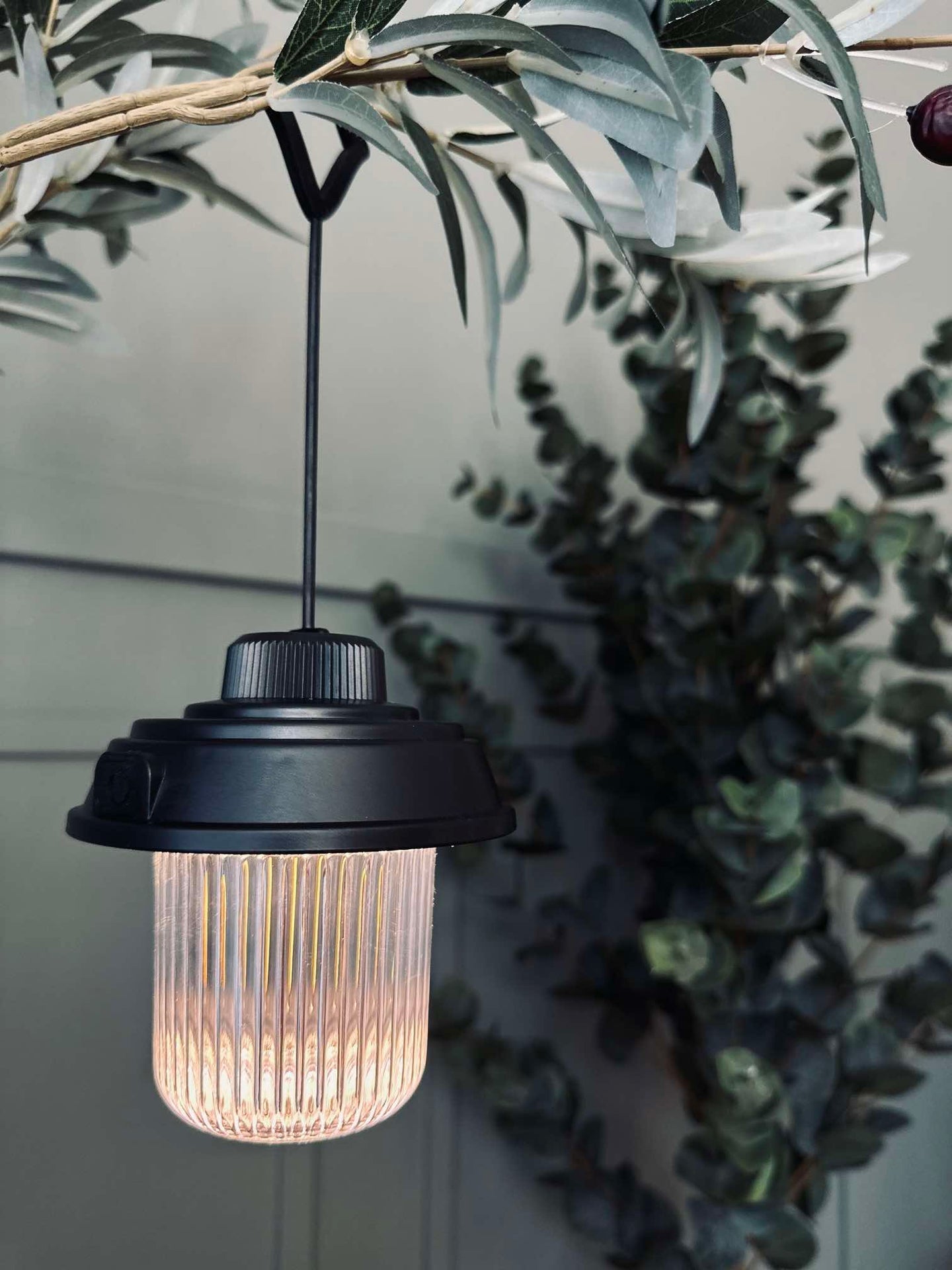 Campinglampe med ledning - Color mix
