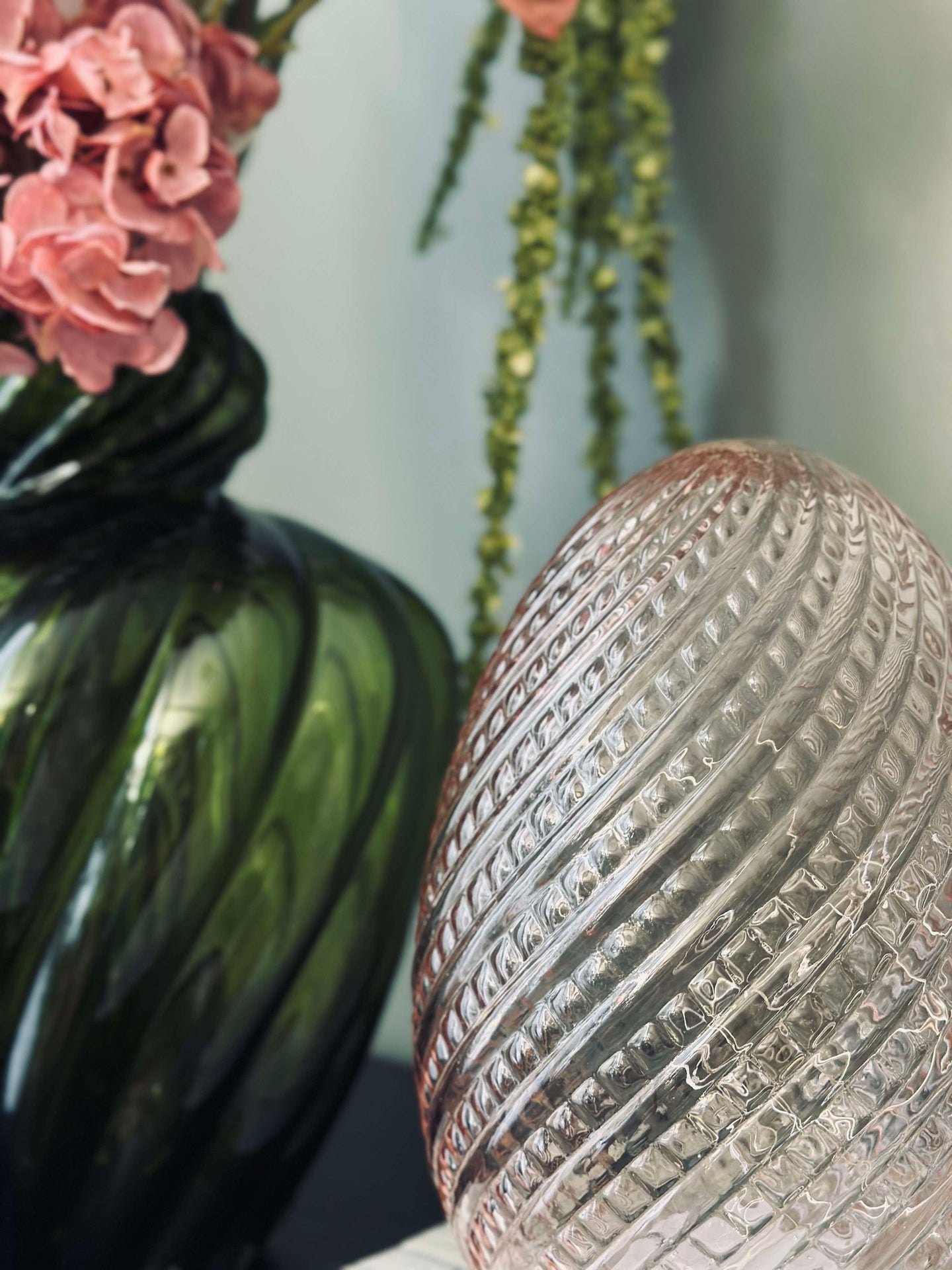 Lampe kule - Rose