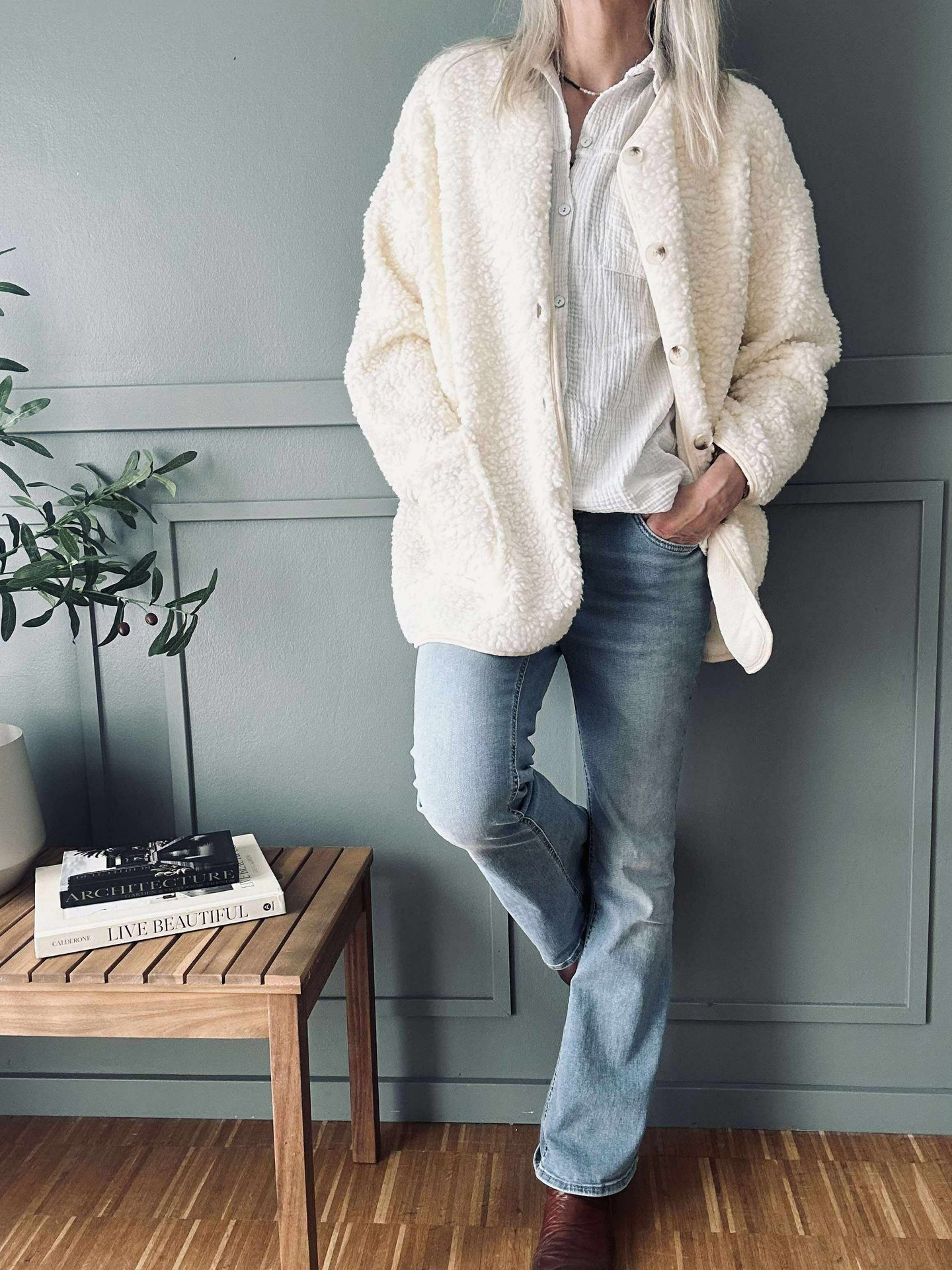 Jakke Lucile Off white