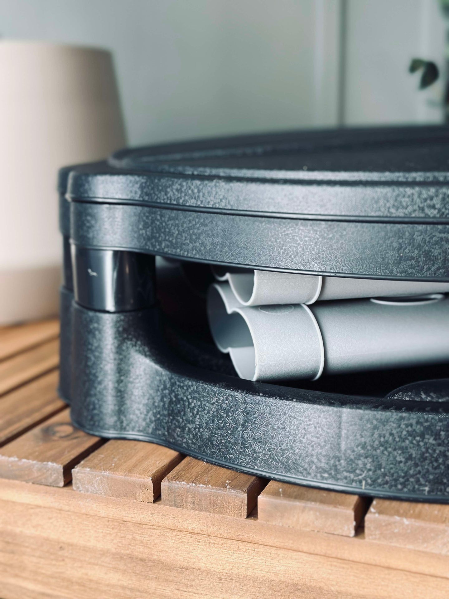 Stativ for søppelposer