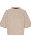 Genser Thea Cashmere - Light Beige
