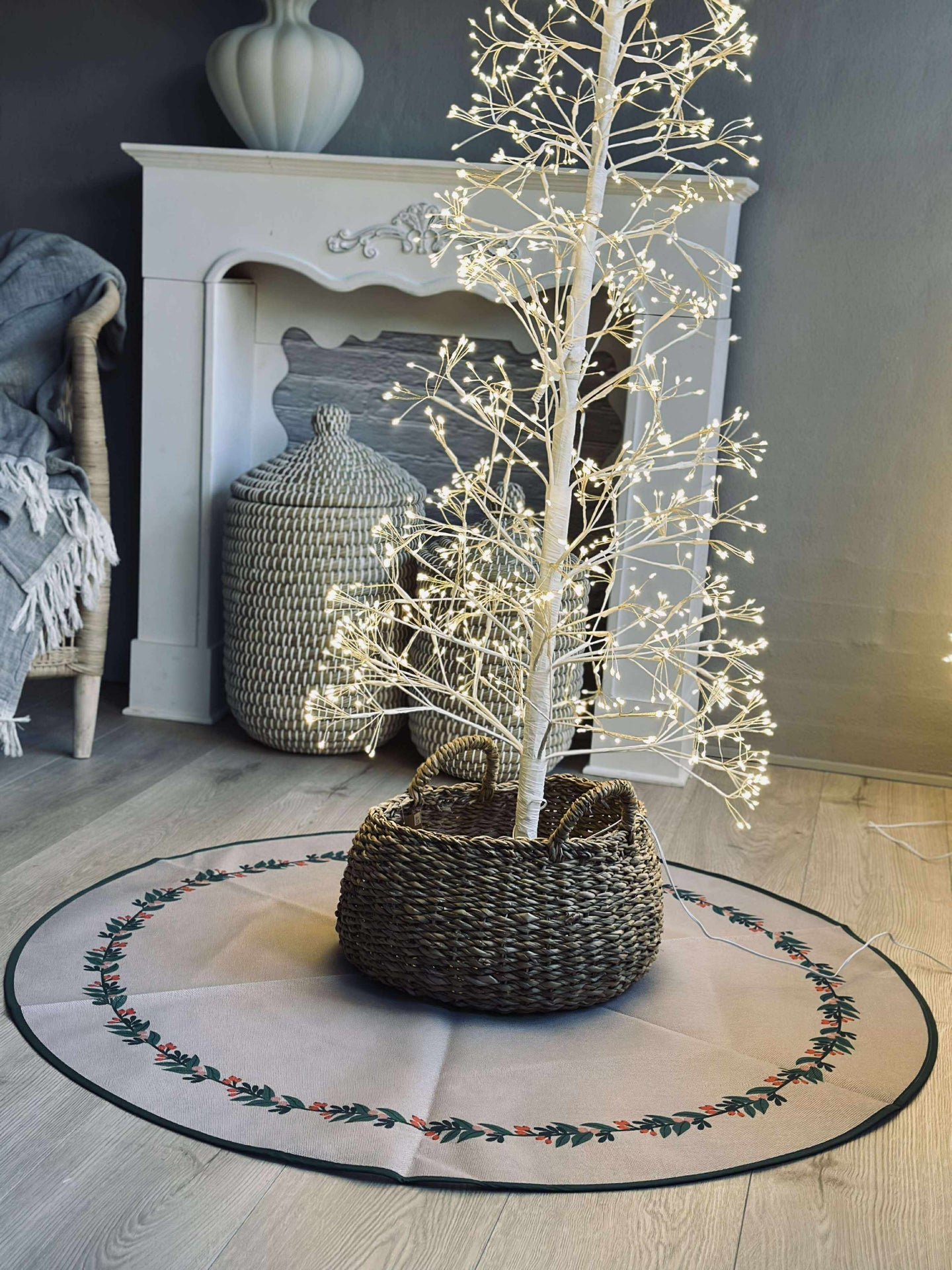 Juletreteppe 100 cm