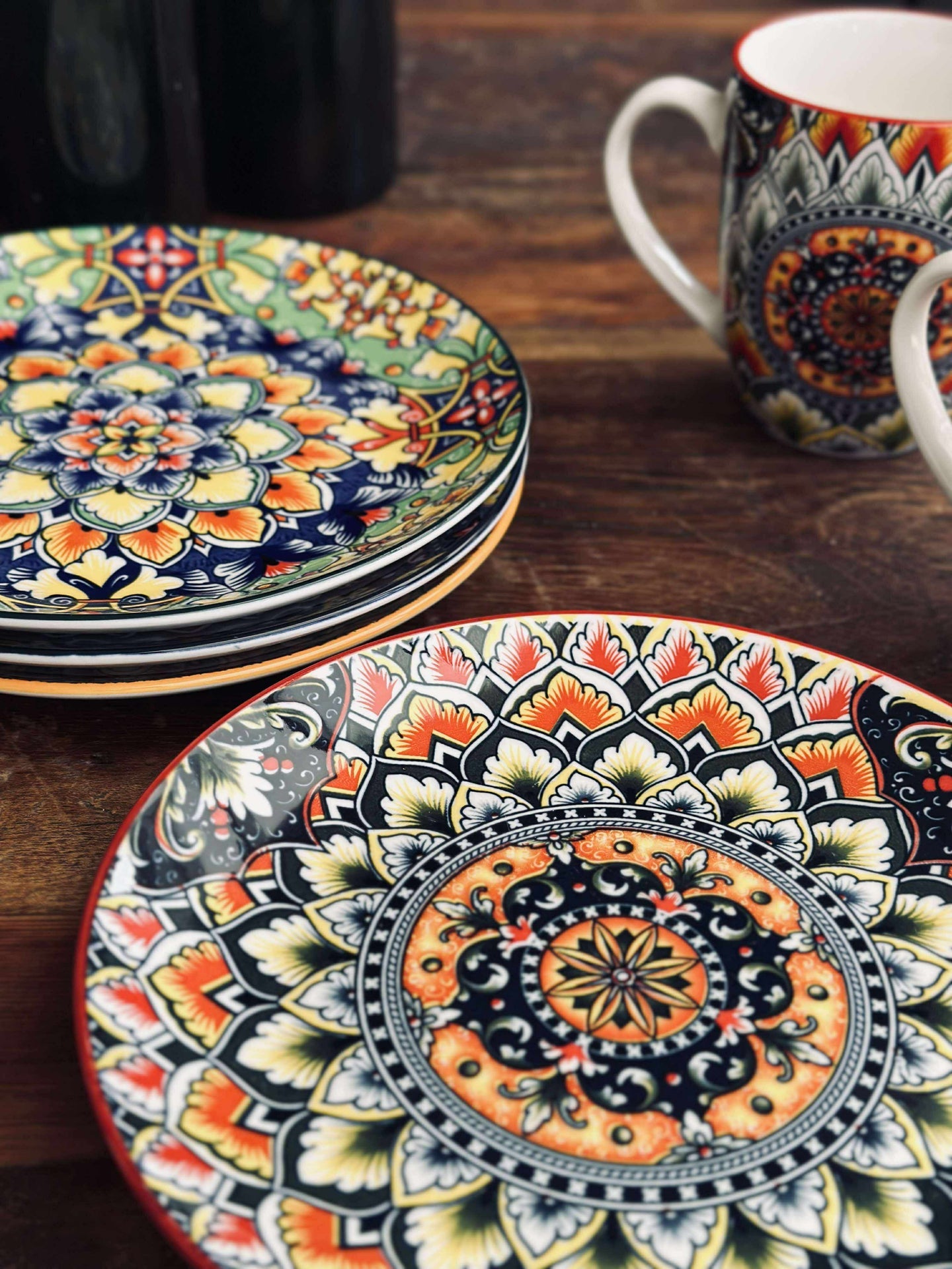 Tallerken Farge boheme MIX