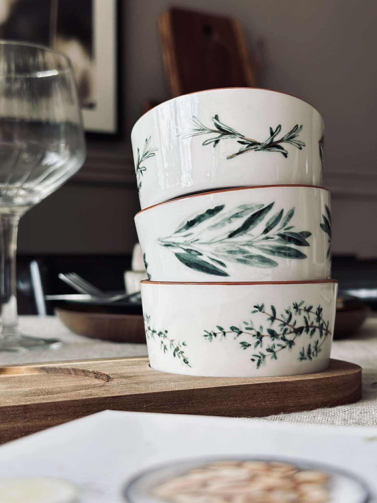 Tapas - 3 skåler og fat