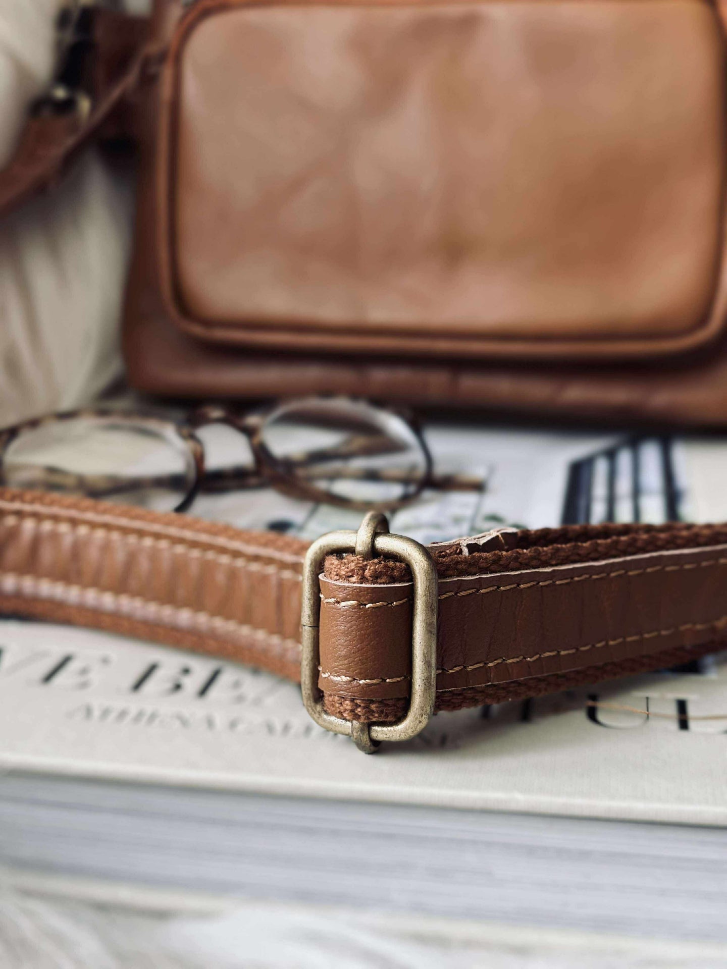 Clutch Mille cognac